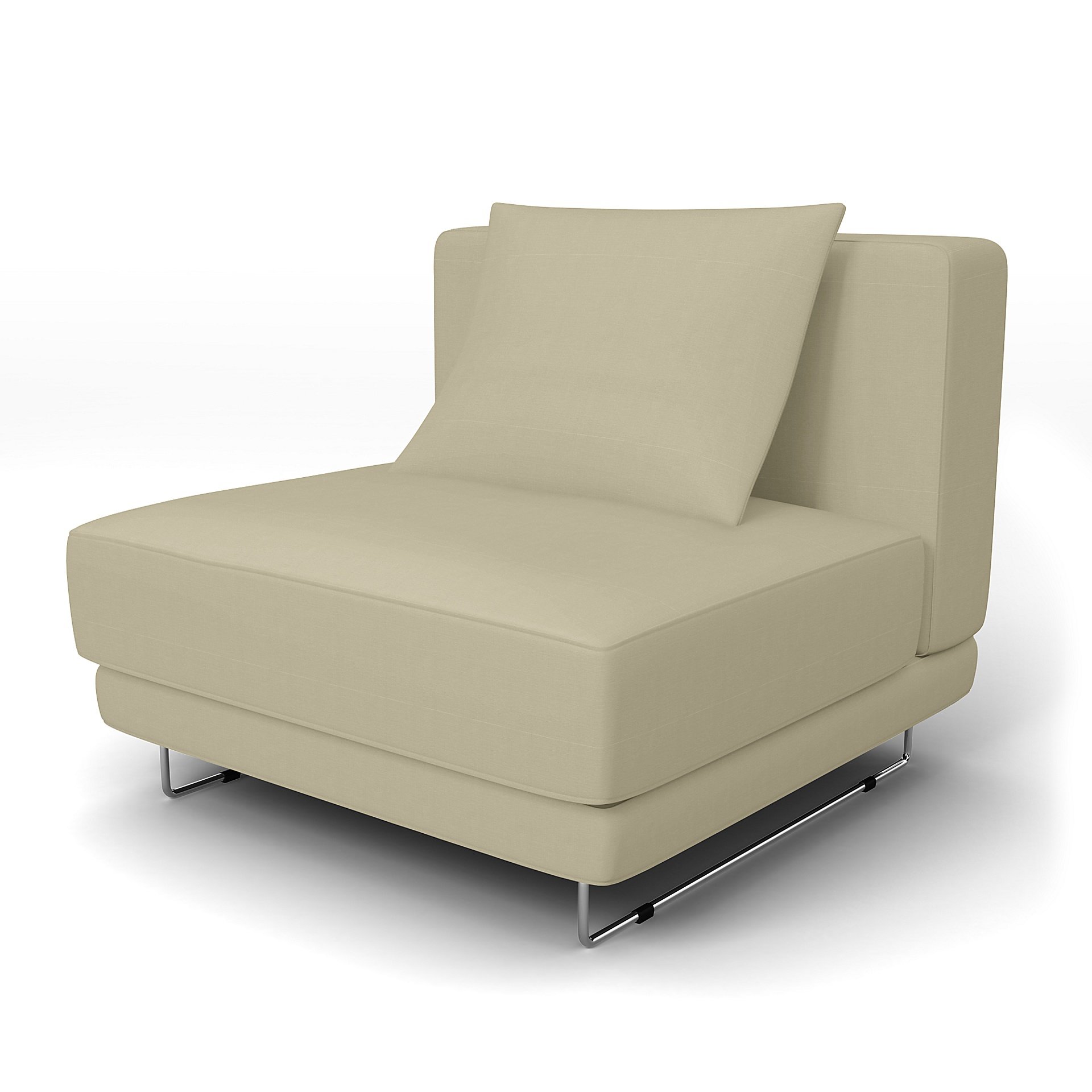 IKEA - Tylosand 1 Seat Module Cover, Sand Beige, Cotton - Bemz