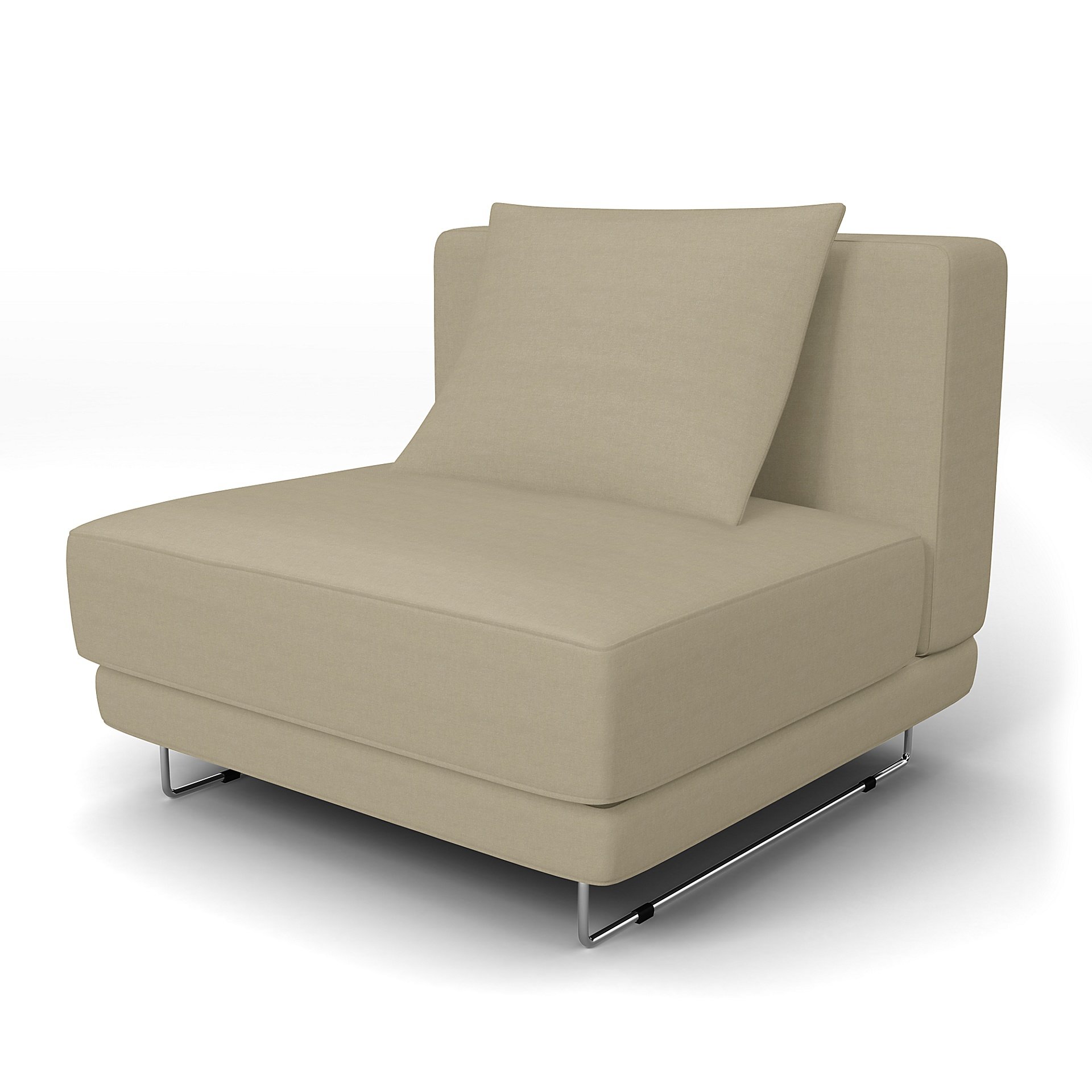 IKEA - Tylosand 1 Seat Module Cover, Tan, Linen - Bemz