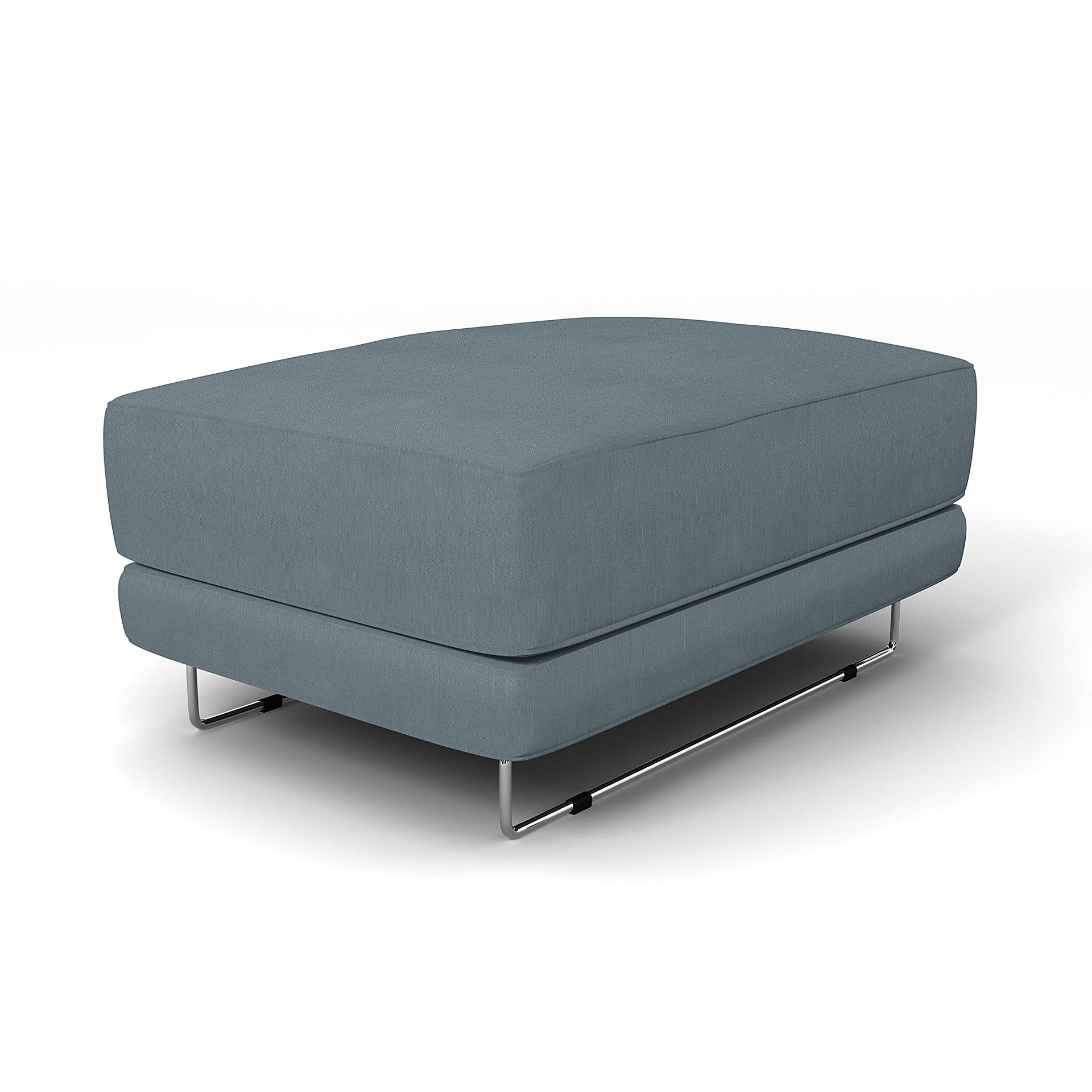 IKEA - Tylosand Footstool Cover, Dusk, Linen - Bemz