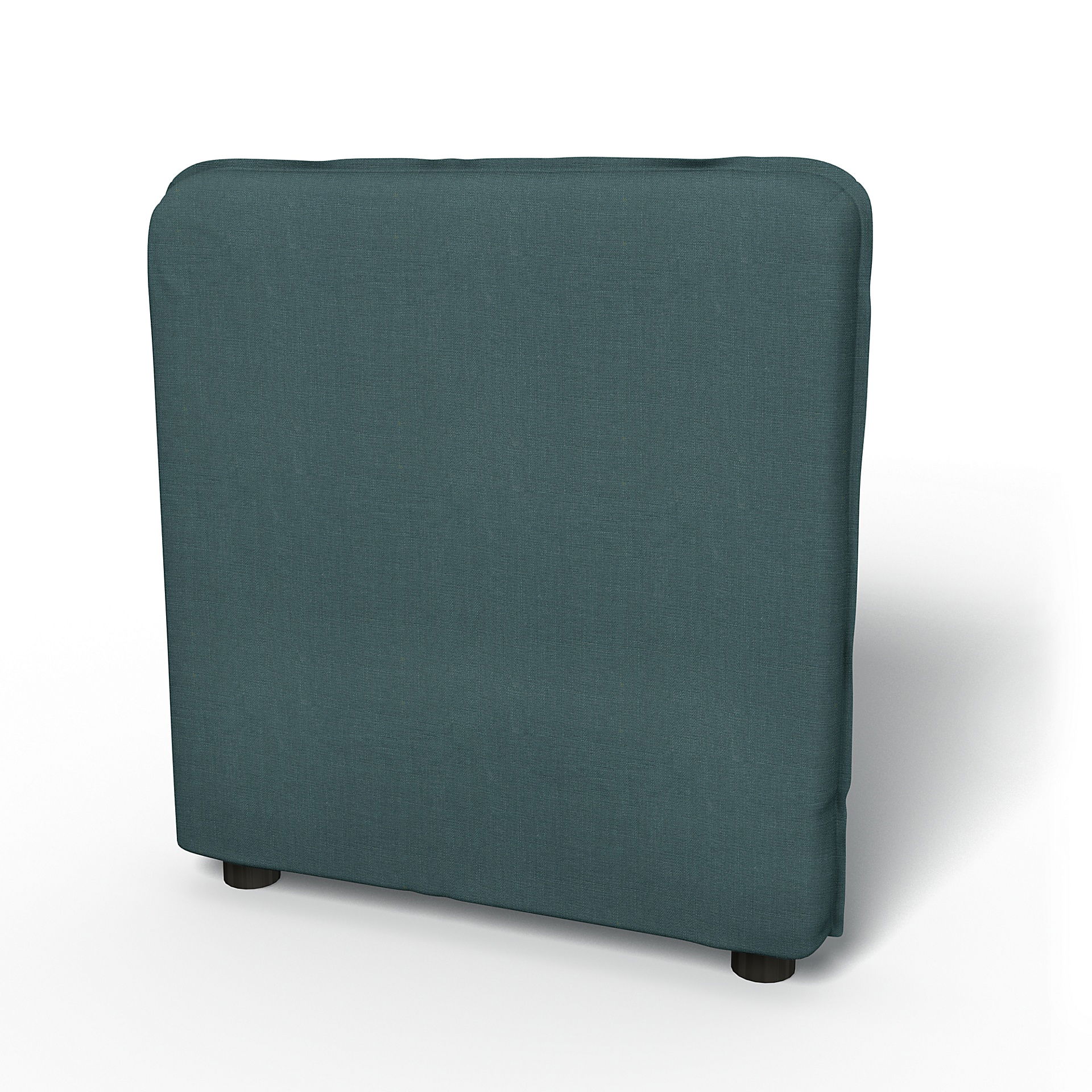 IKEA - Vallentuna Armrest Cover (80x60x13cm), Slate Blue, Linen - Bemz
