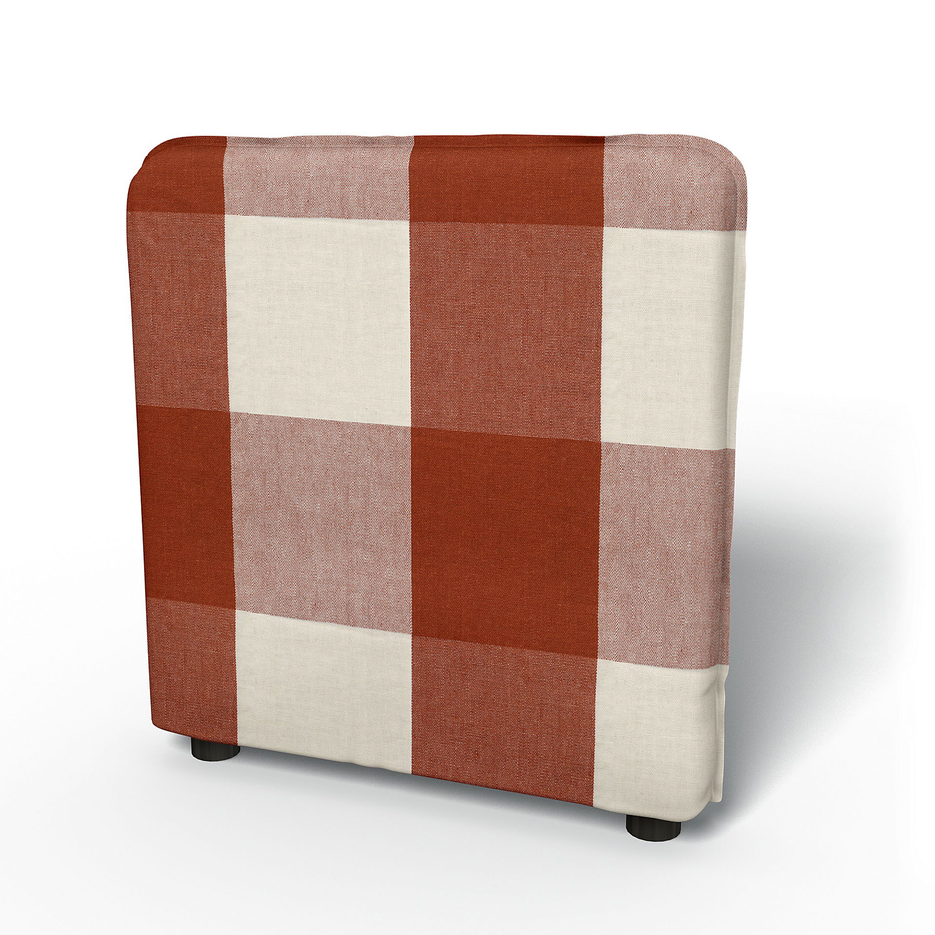 IKEA - Vallentuna Armrest Cover (80x60x13cm), Terracotta, Linen - Bemz