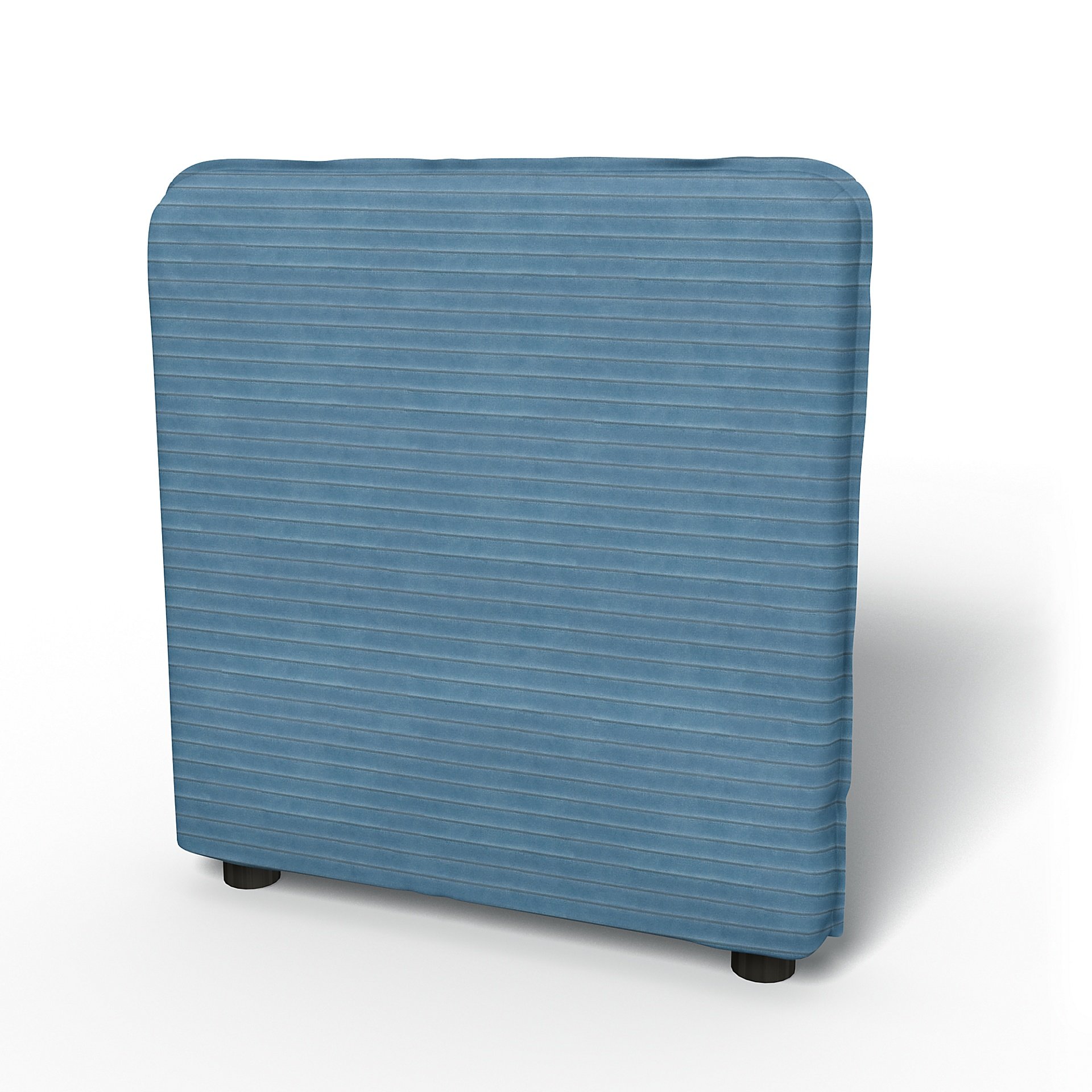 IKEA - Vallentuna Armrest Cover (80x60x13cm), Sky Blue, Corduroy - Bemz