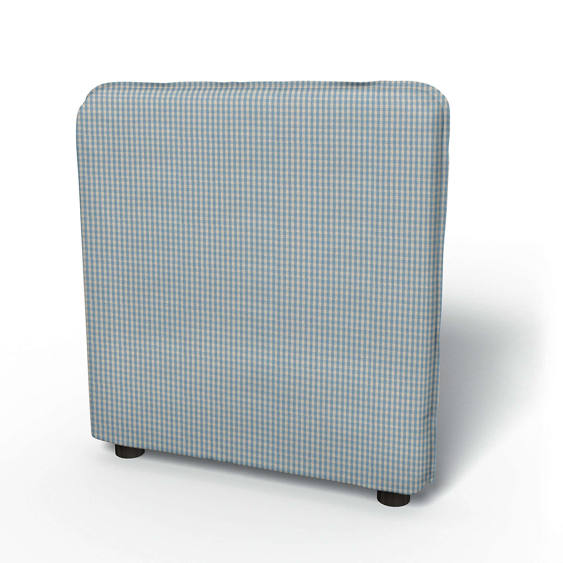 IKEA - Vallentuna Armrest Cover (80x60x13cm), Sky Blue, Cotton - Bemz