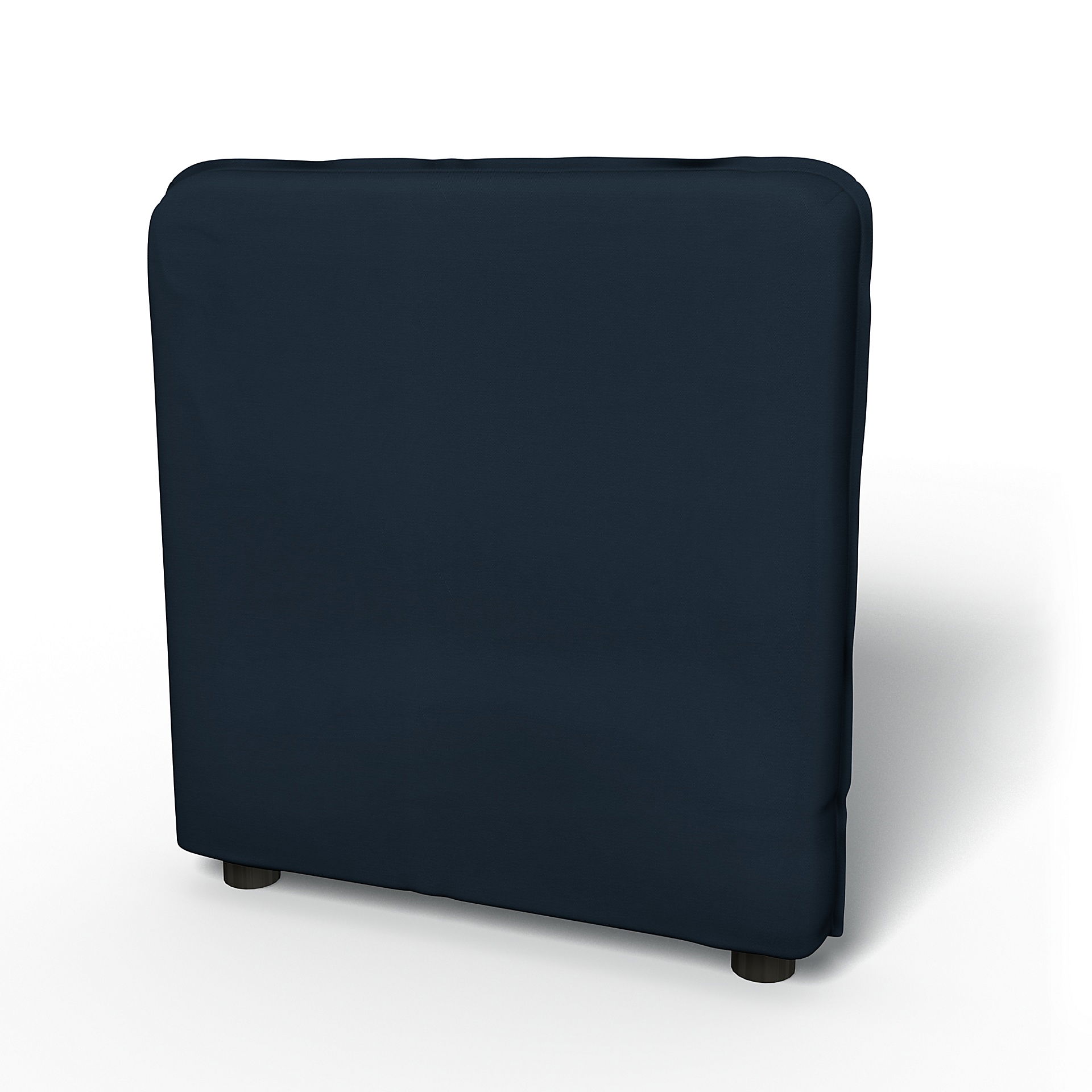 IKEA - Vallentuna Armrest Cover (80x60x13cm), Navy Blue, Cotton - Bemz