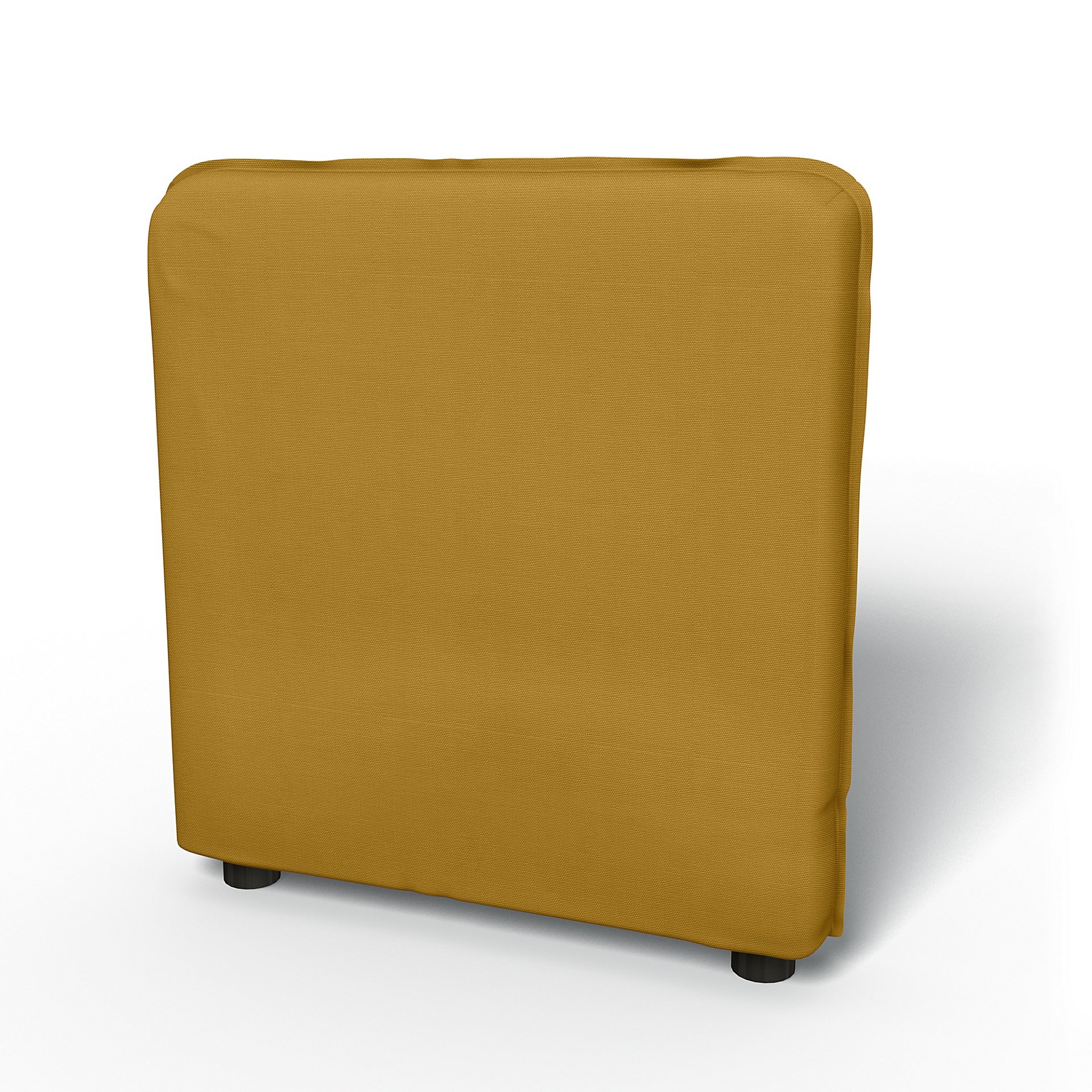 IKEA - Vallentuna Armrest Cover (80x60x13cm), Honey Mustard, Cotton - Bemz
