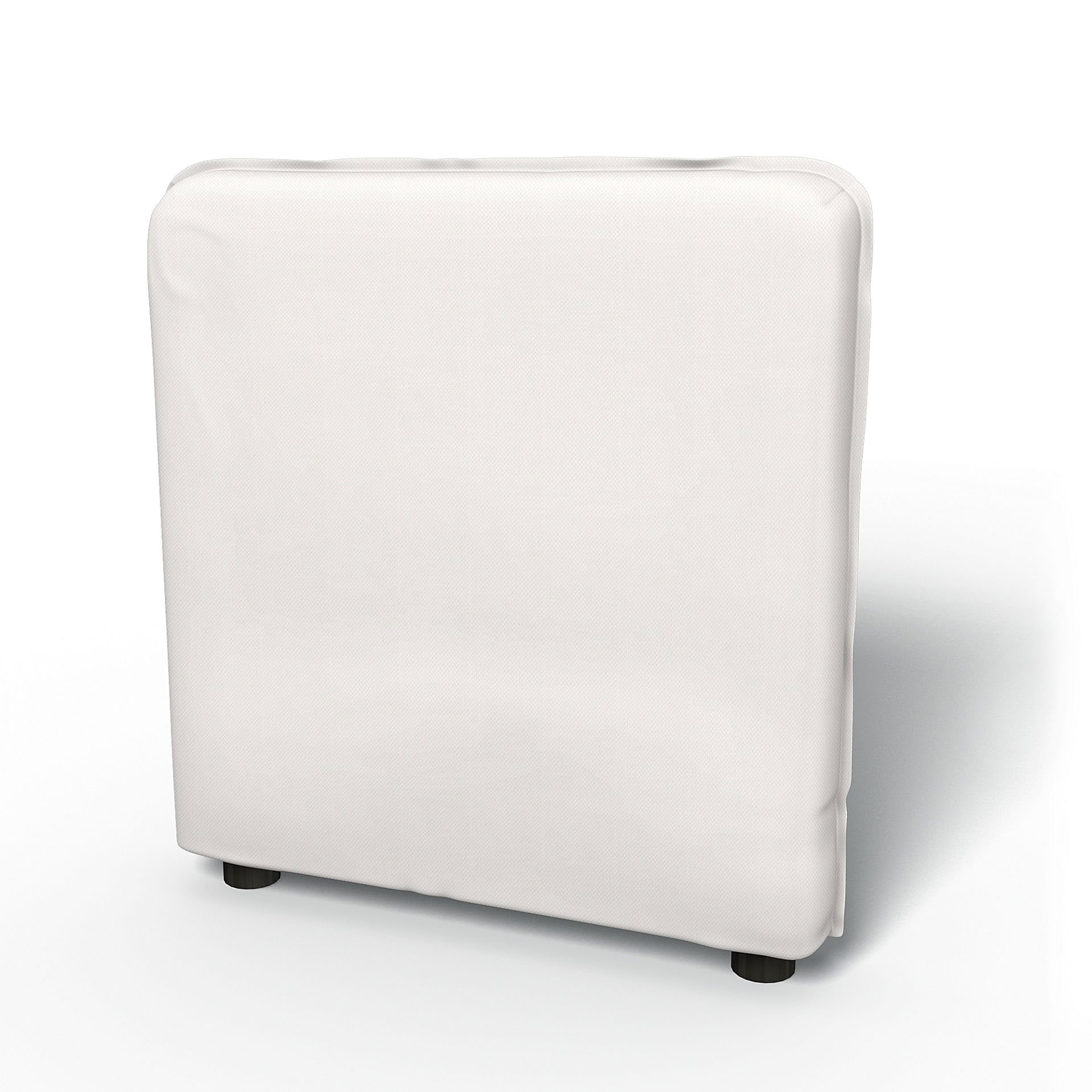 IKEA - Vallentuna Armrest Cover (80x60x13cm), Soft White, Linen - Bemz