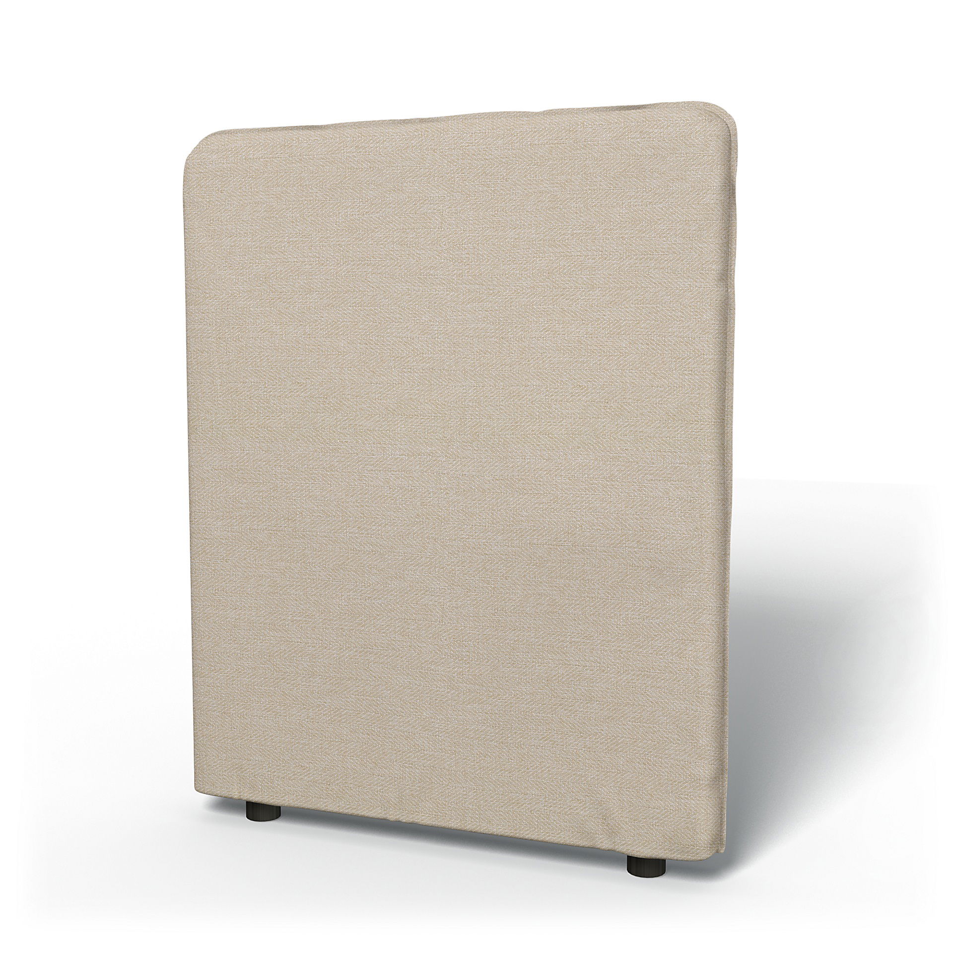 IKEA - Vallentuna High Backrest Cover 80x100cm 32x39in, Natural, Bouclé & Texture - Bemz
