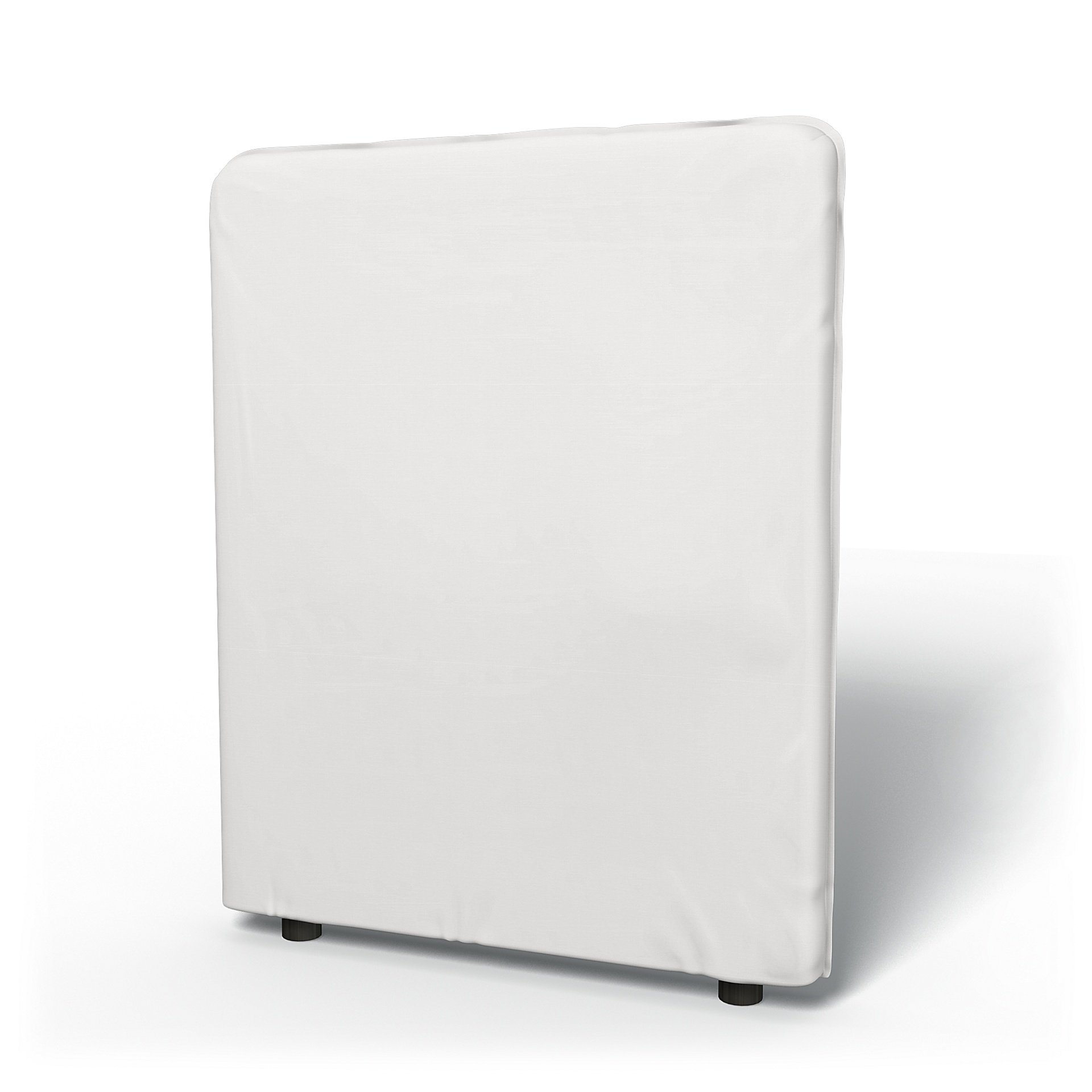 IKEA - Vallentuna High Backrest Cover 80x100cm 32x39in, Absolute White, Cotton - Bemz
