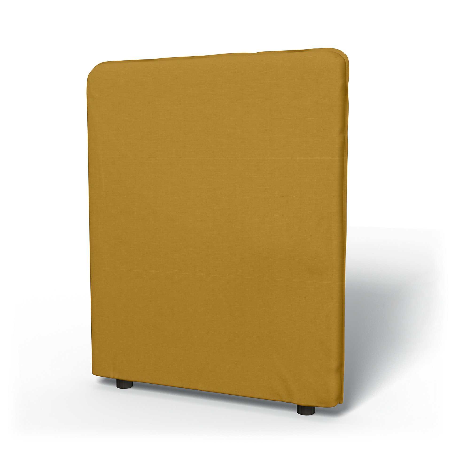 IKEA - Vallentuna High Backrest Cover 80x100cm 32x39in, Honey Mustard, Cotton - Bemz