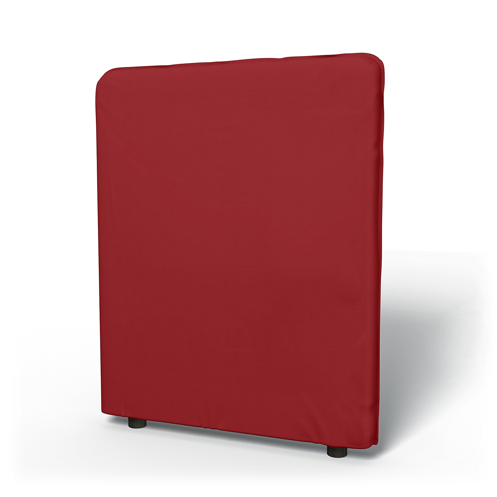 IKEA - Överdrag till Vallentuna ryggstöd hög (80x100cm), Scarlet Red, Bomull - Bemz