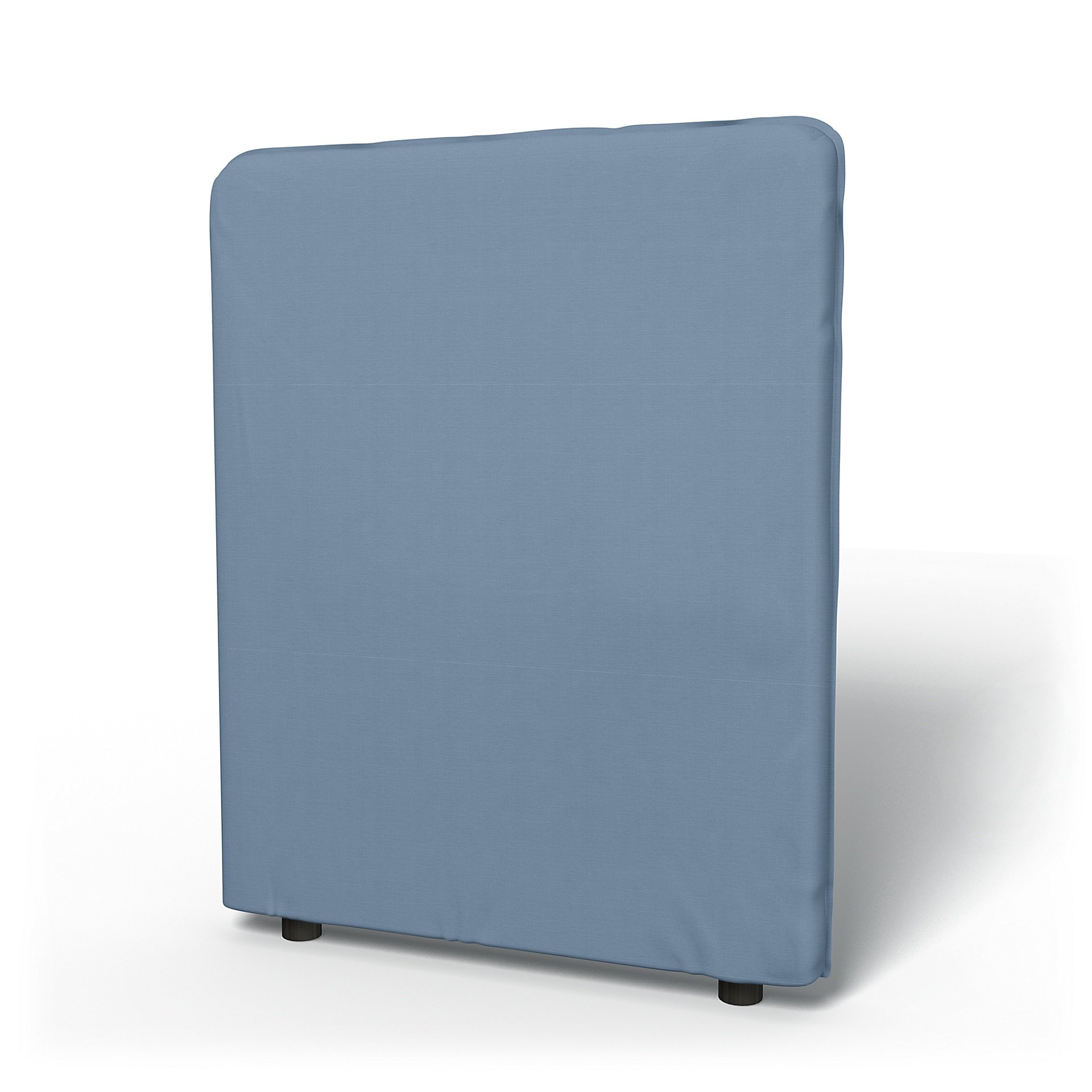 IKEA - Vallentuna High Backrest Cover 80x100cm 32x39in, Dusty Blue, Cotton - Bemz