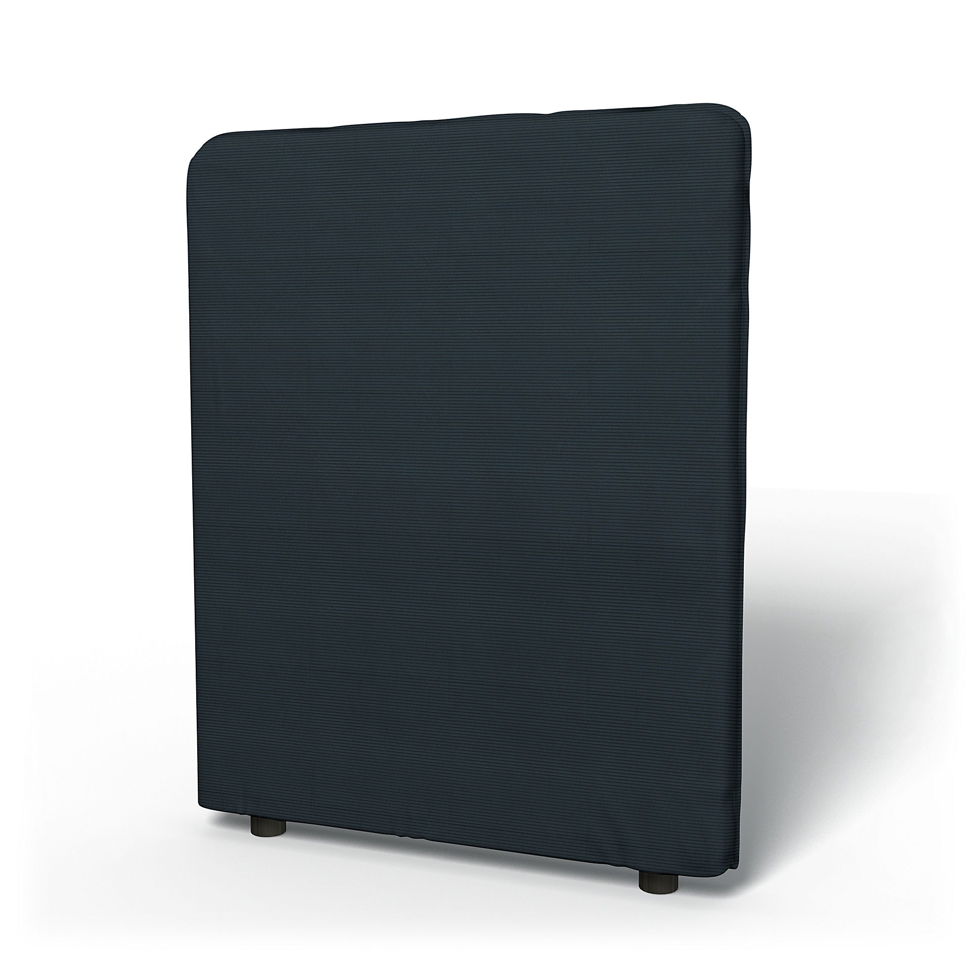 IKEA - Vallentuna High Backrest Cover 80x100cm 32x39in, Orion Blue, Corduroy - Bemz