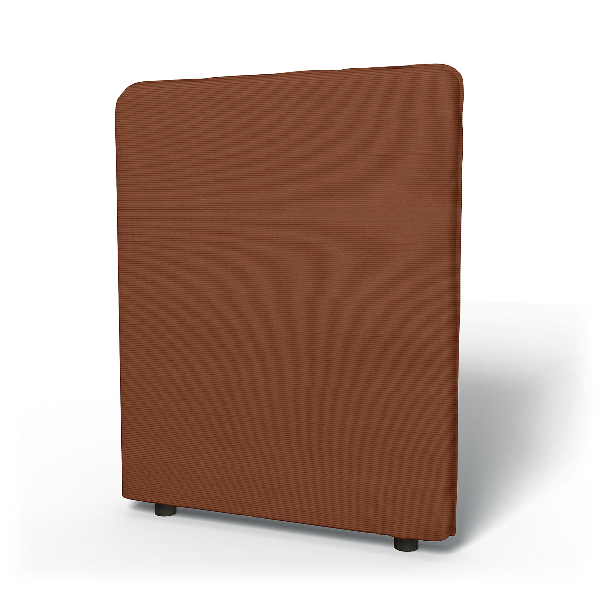 IKEA - Vallentuna High Backrest Cover 80x100cm 32x39in, Rustic Rouge, Corduroy - Bemz