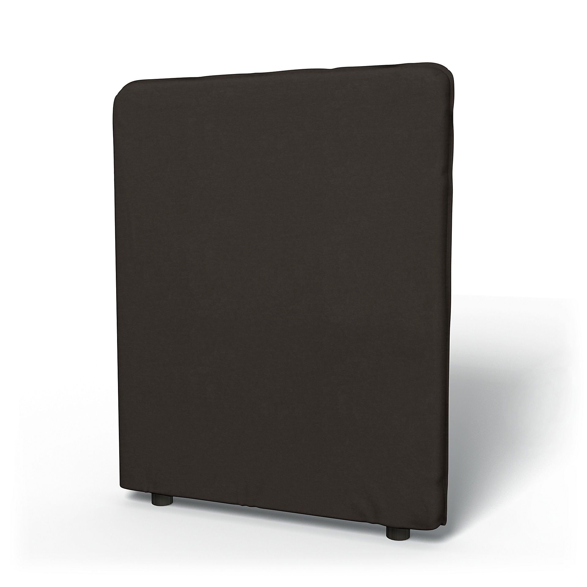 IKEA - Vallentuna High Backrest Cover 80x100cm 32x39in, Licorice, Velvet - Bemz