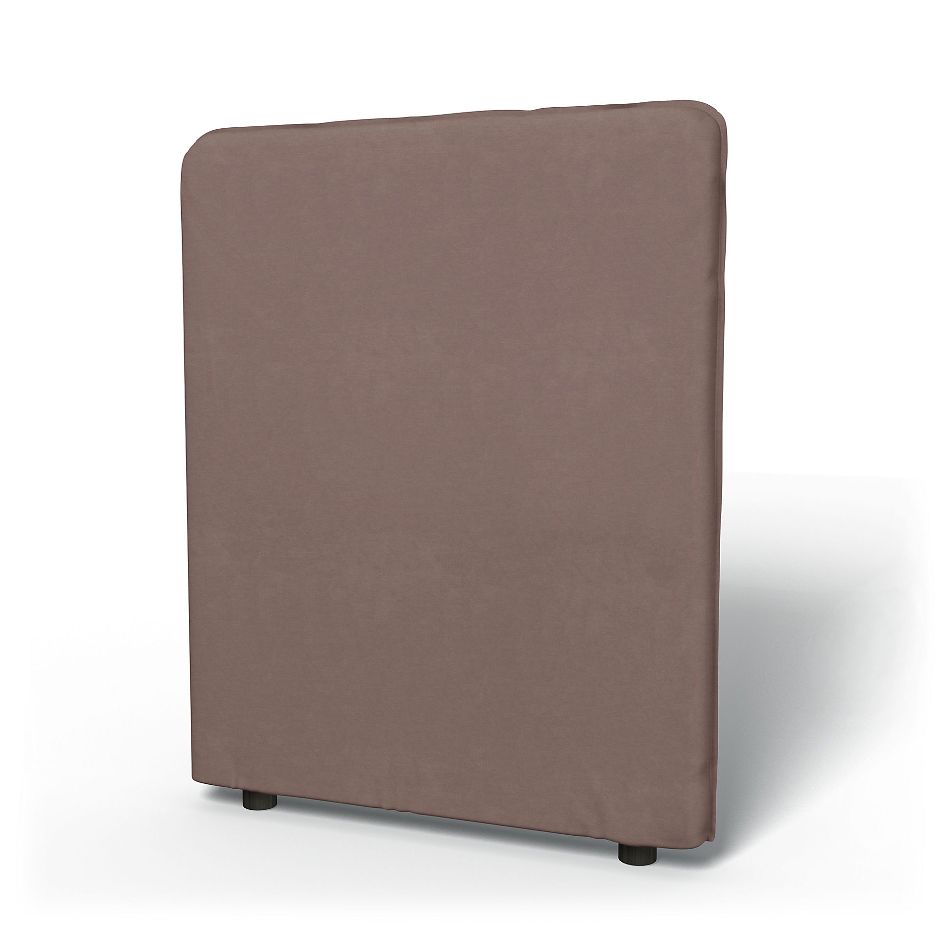 IKEA - Vallentuna High Backrest Cover 80x100cm 32x39in, Lavender, Velvet - Bemz