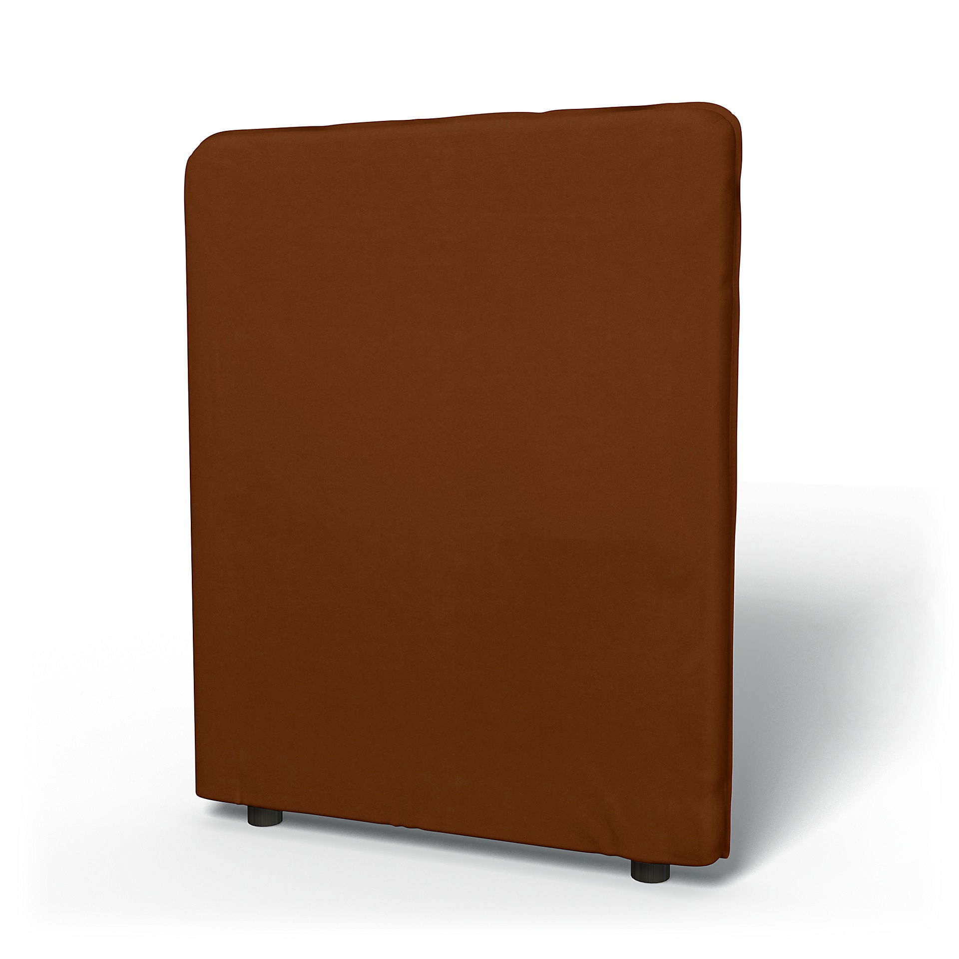 IKEA - Vallentuna High Backrest Cover 80x100cm 32x39in, Cinnamon, Velvet - Bemz