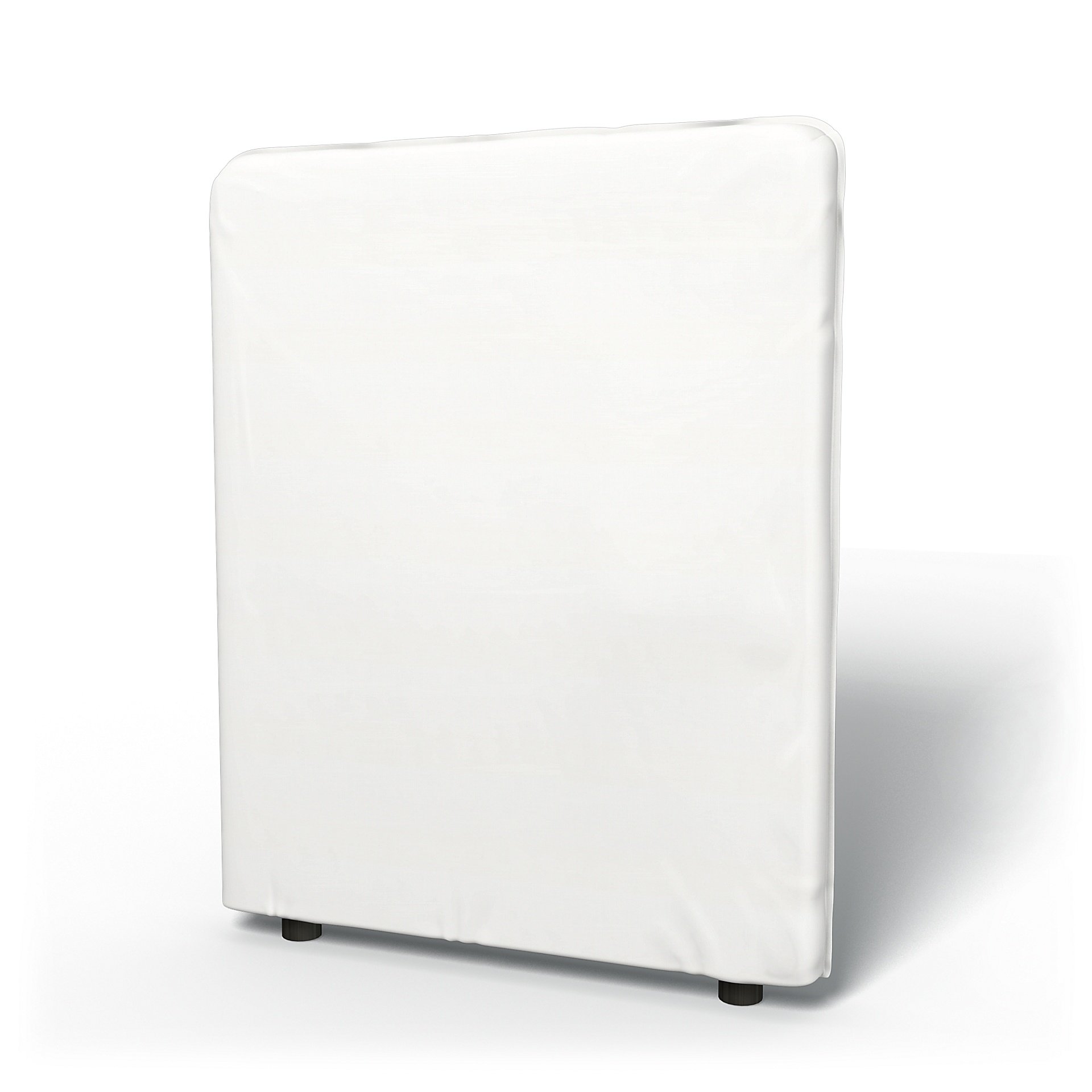IKEA - Vallentuna High Backrest Cover 80x100cm 32x39in, Absolute White, Linen - Bemz