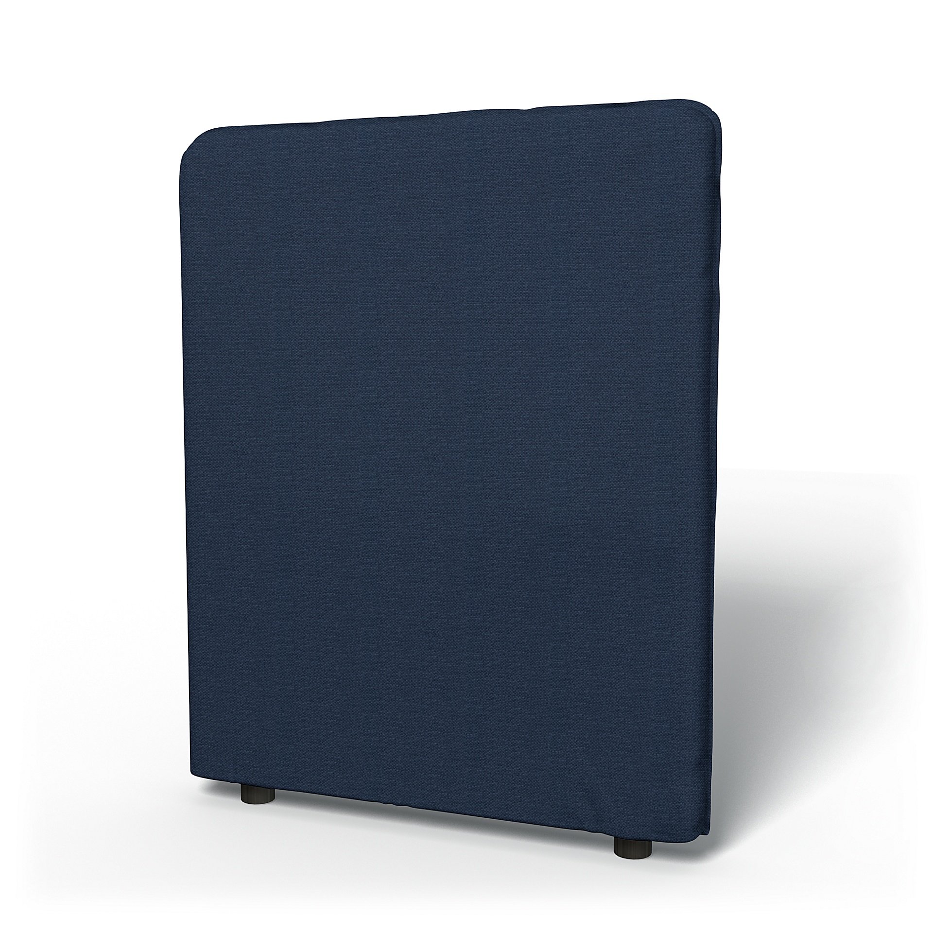IKEA - Vallentuna High Backrest Cover 80x100cm 32x39in, Navy Blue, Linen - Bemz