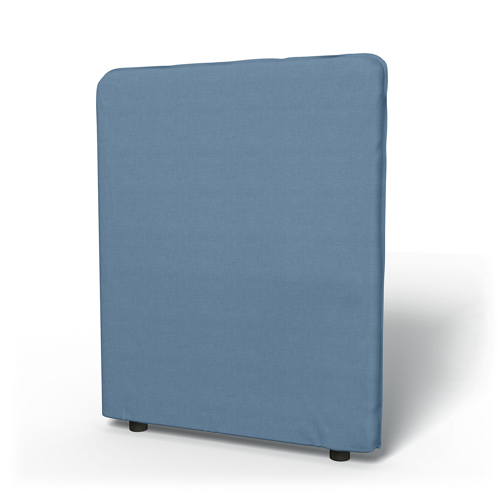 IKEA - Vallentuna High Backrest Cover 80x100cm 32x39in, Vintage Blue, Linen - Bemz
