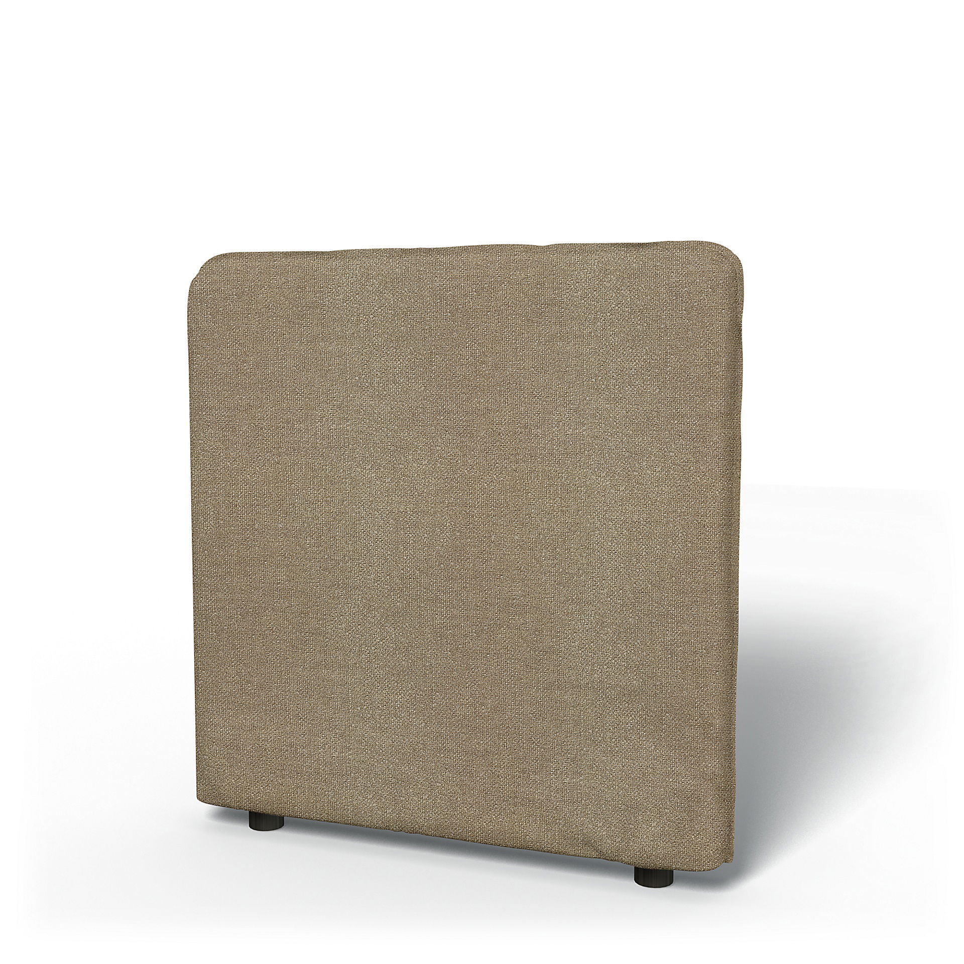 IKEA - Vallentuna Low Backrest Cover 80x80cm 32x32in, Pebble, Bouclé & Texture - Bemz