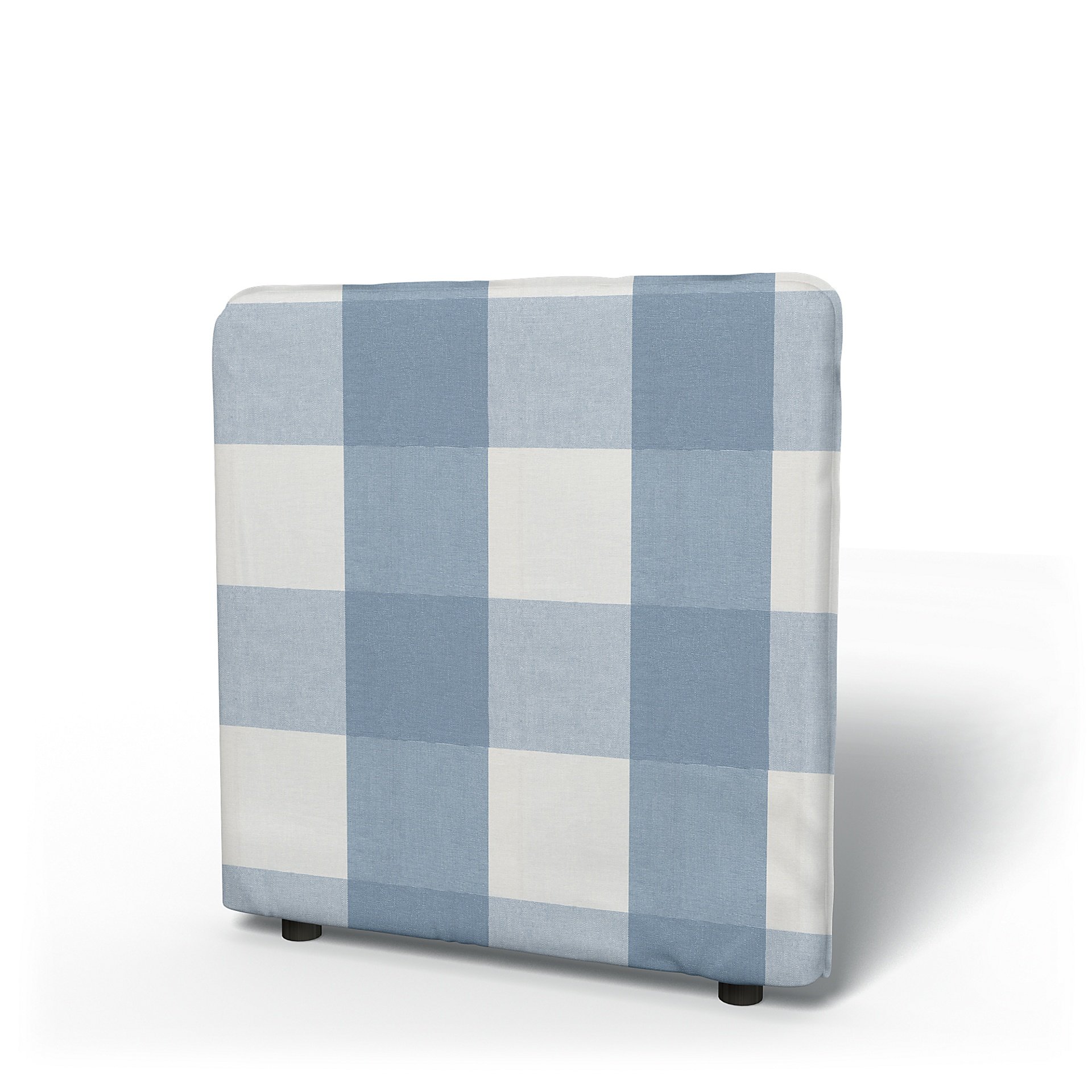 IKEA - Vallentuna Low Backrest Cover 80x80cm 32x32in, Sky Blue, Linen - Bemz