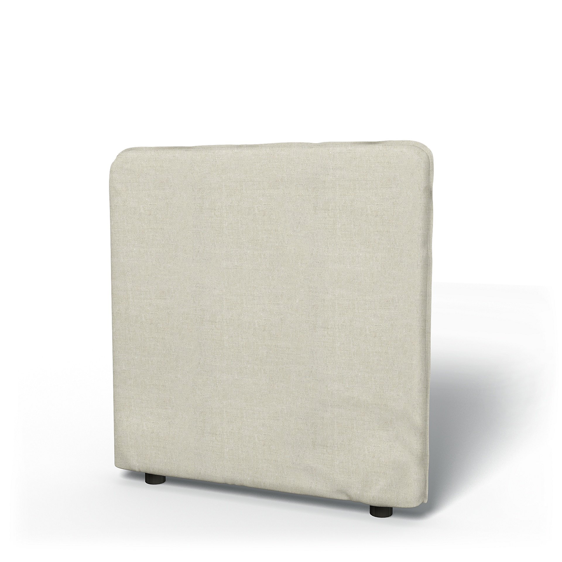 IKEA - Vallentuna Low Backrest Cover 80x80cm 32x32in, Natural, Linen - Bemz