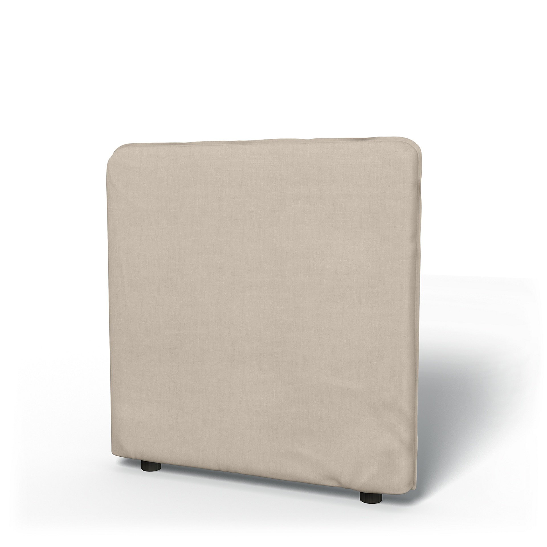 IKEA - Vallentuna Low Backrest Cover 80x80cm 32x32in, Parchment, Linen - Bemz