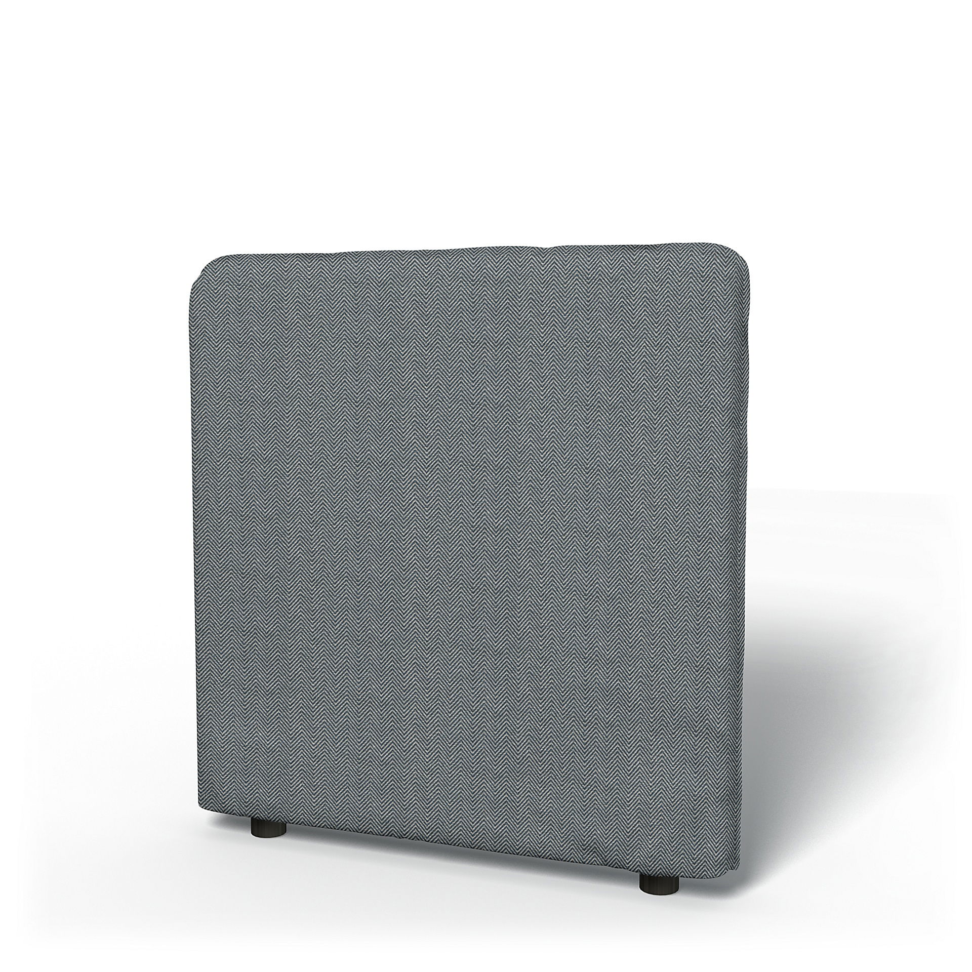 IKEA - Vallentuna Low Backrest Cover 80x80cm 32x32in, Denim, Cotton - Bemz