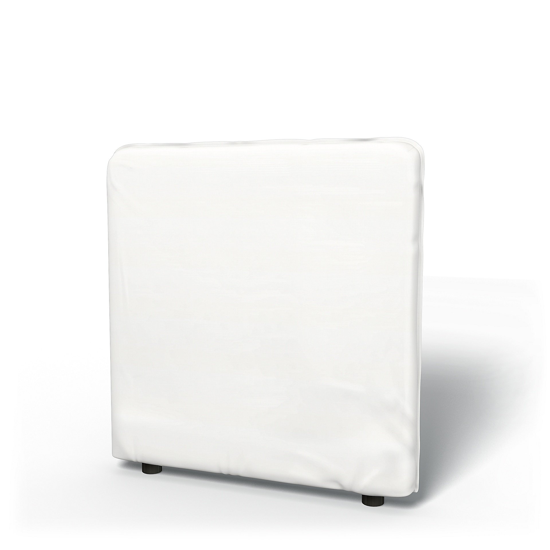 IKEA - Vallentuna Low Backrest Cover 80x80cm 32x32in, Absolute White, Linen - Bemz