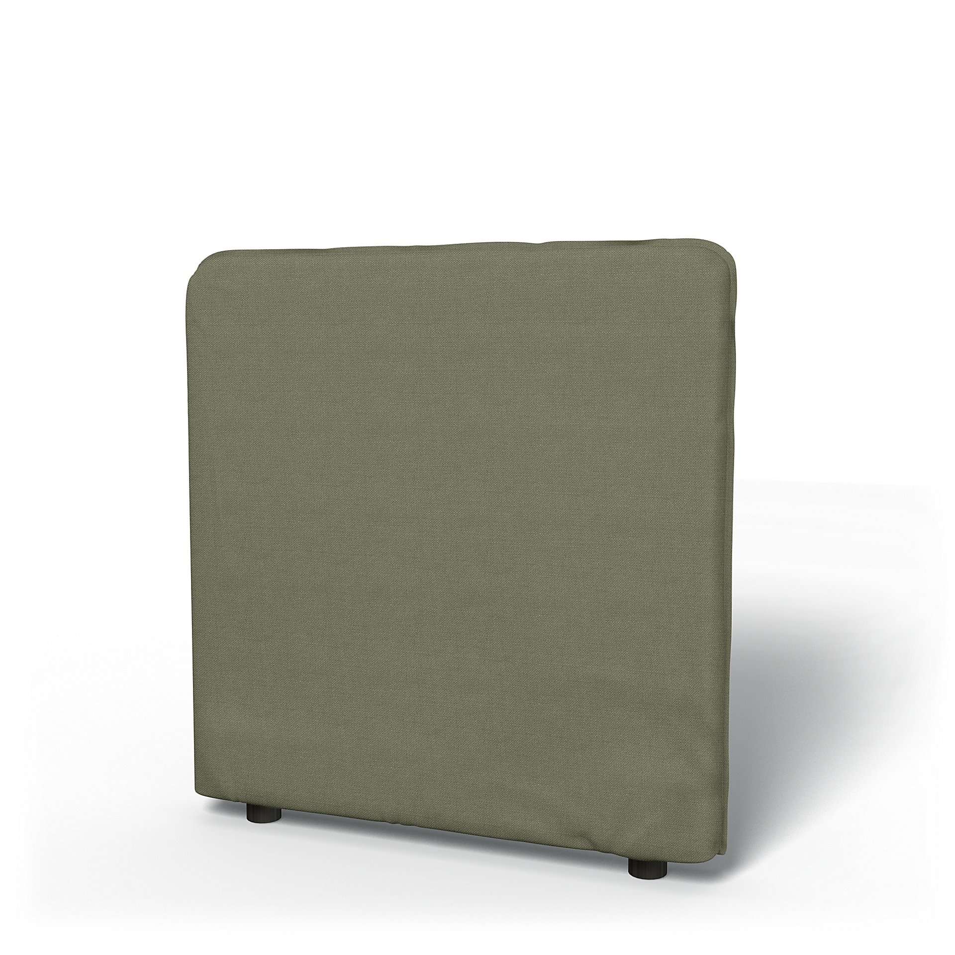 IKEA - Vallentuna Low Backrest Cover 80x80cm 32x32in, Sage, Linen - Bemz
