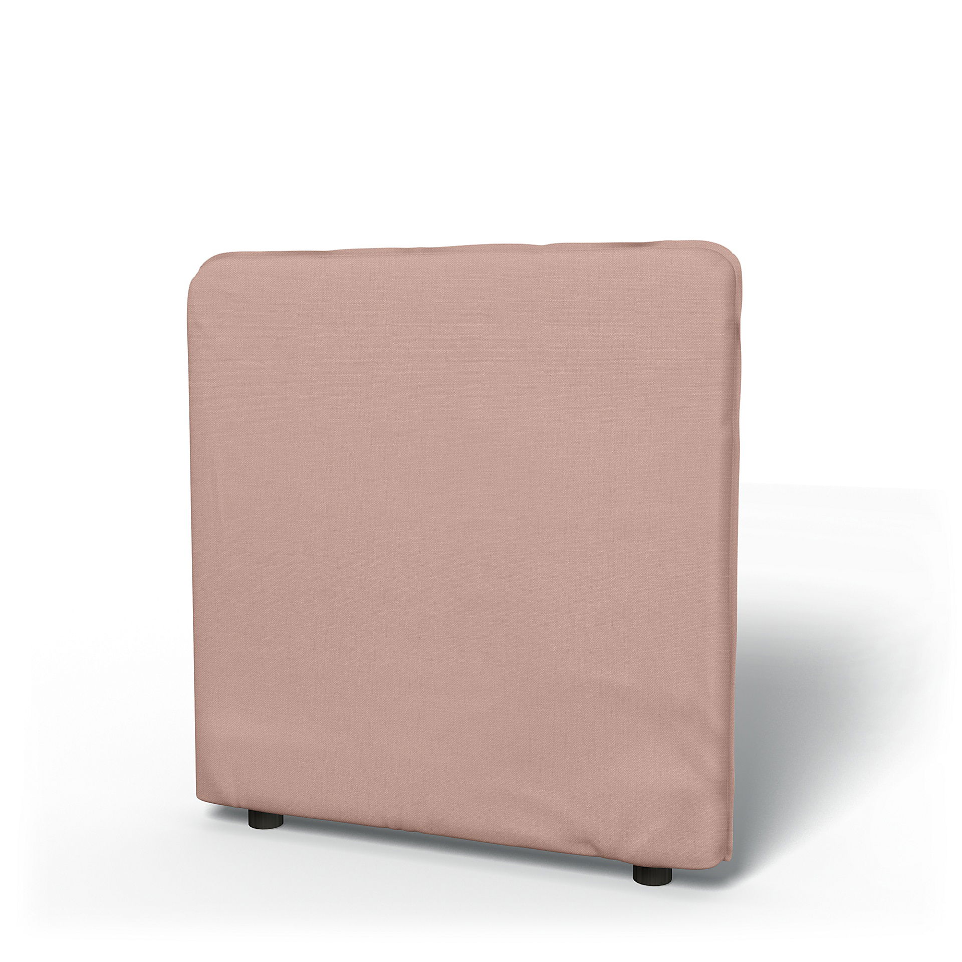 IKEA - Vallentuna Low Backrest Cover 80x80cm 32x32in, Blush, Linen - Bemz