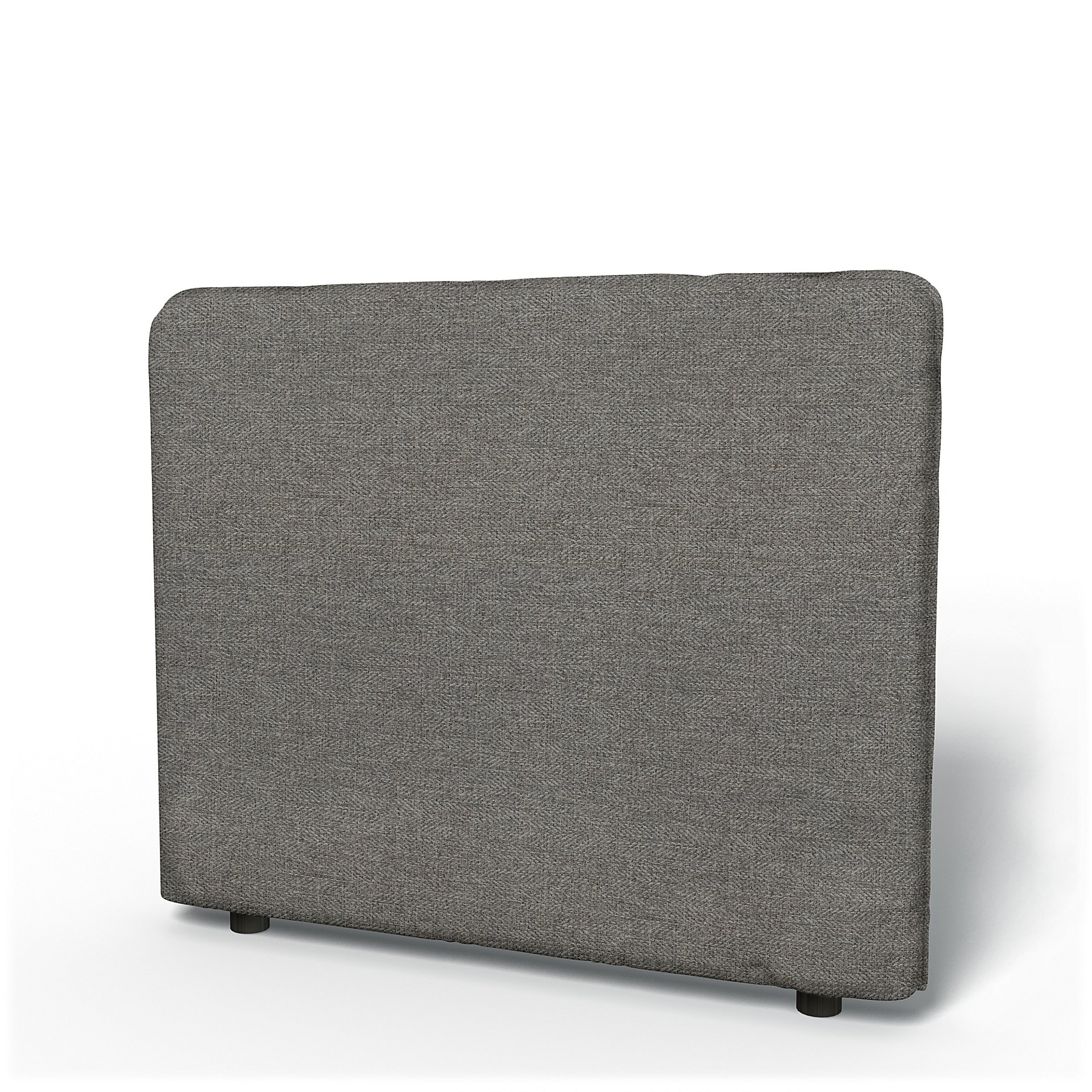 IKEA - Vallentuna Low Backrest Cover 100x80cm 39x32in, Taupe, Boucle & Texture - Bemz