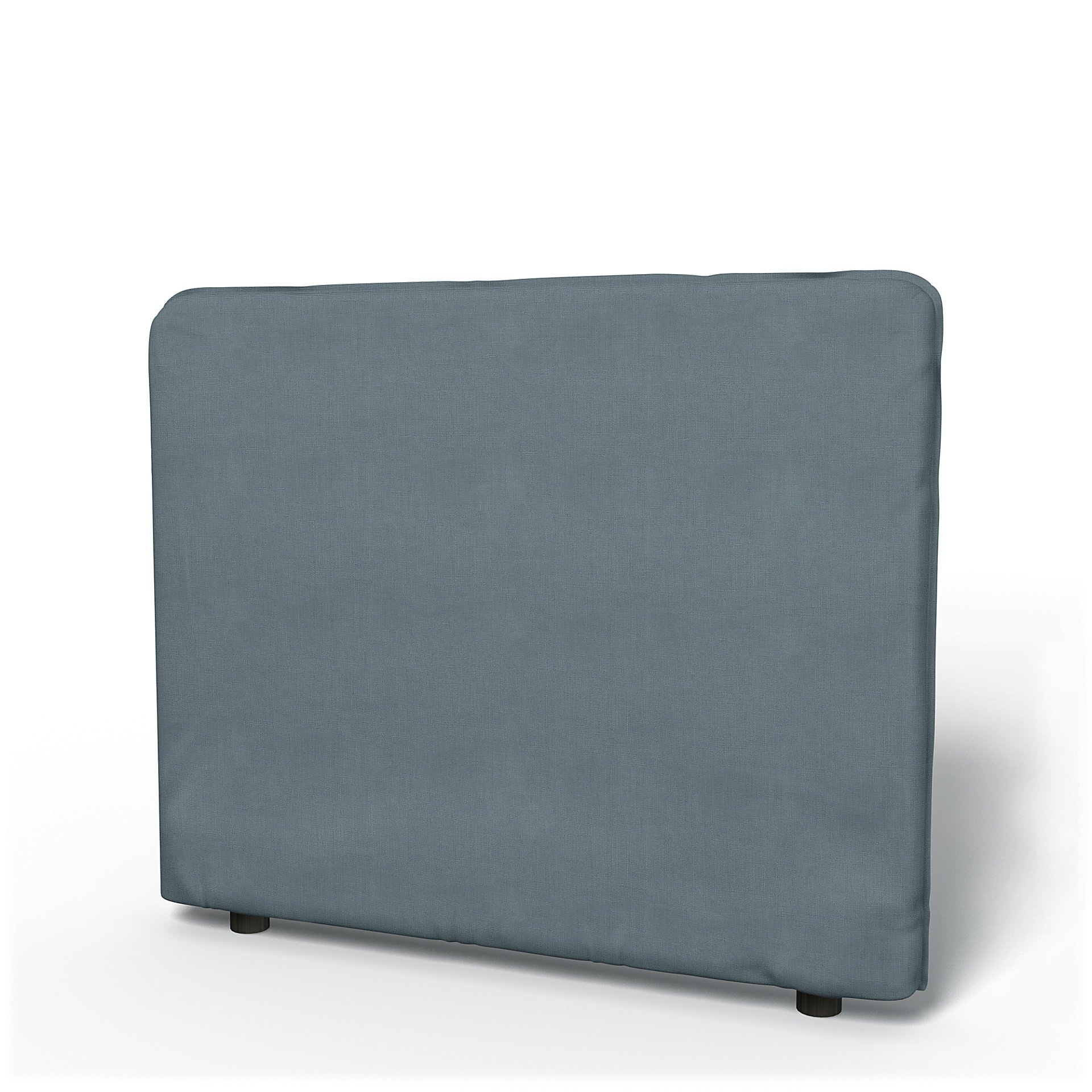 IKEA - Vallentuna Low Backrest Cover 100x80cm 39x32in, Dusk, Linen - Bemz