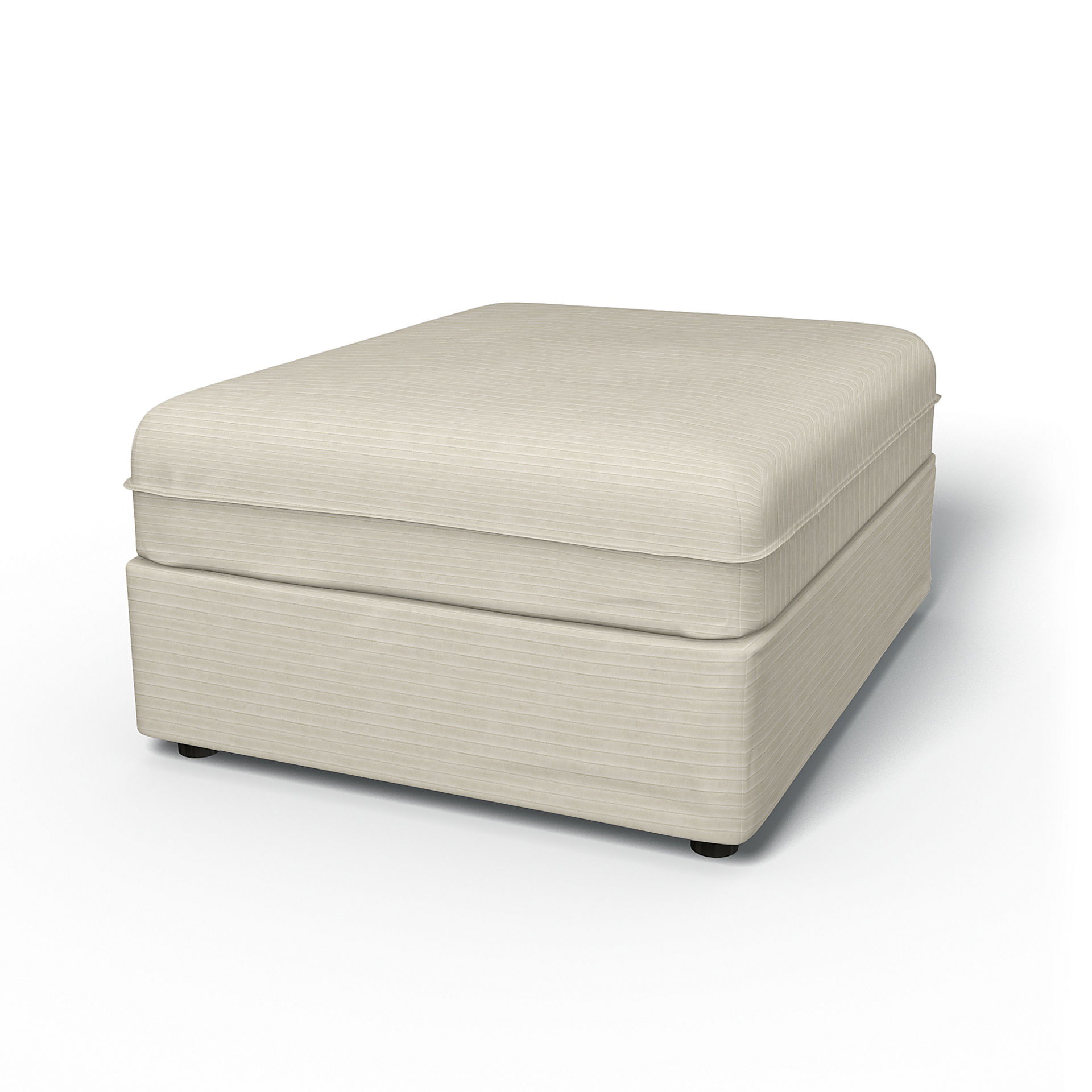 IKEA - Vallentuna Seat Module Cover 80x100cm 32x39in, Tofu, Corduroy - Bemz