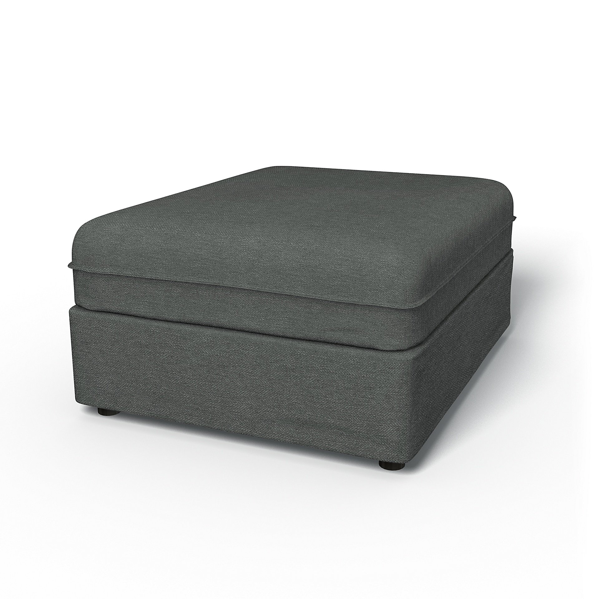 IKEA - Vallentuna Seat Module Cover 80x100cm 32x39in, Laurel, Boucle & Texture - Bemz