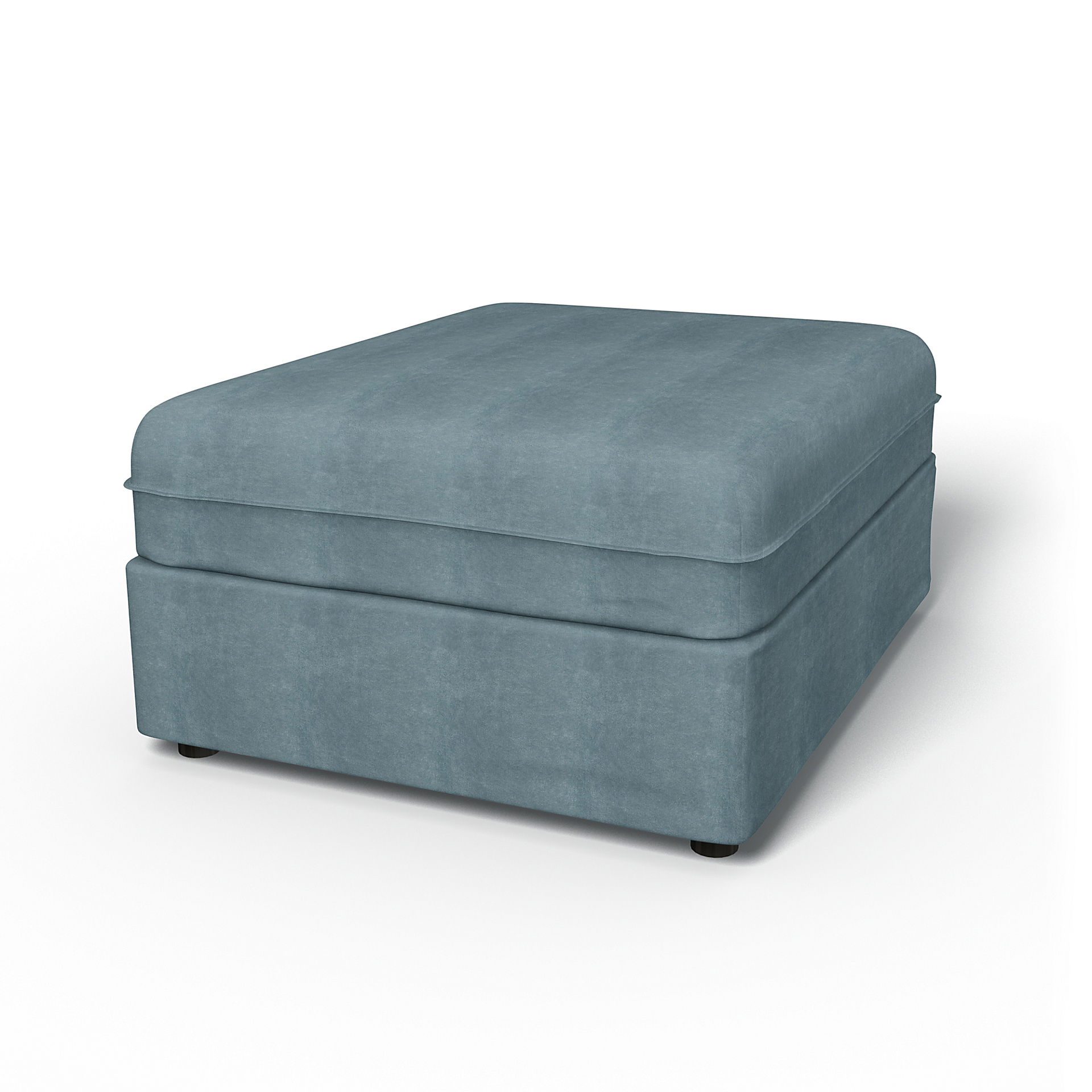 IKEA - Överdrag till Vallentuna 1-sitssektion (80x100cm), Air Blue, BEMZ NATURE'S PALETTE COLLECTION - Bemz