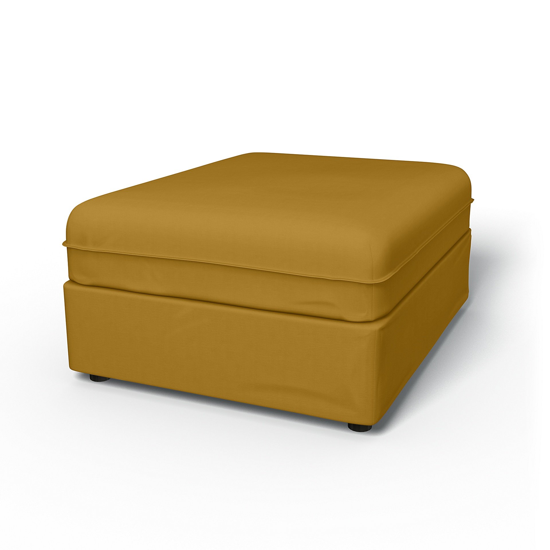 IKEA - Vallentuna Seat Module Cover 80x100cm 32x39in, Honey Mustard, Cotton - Bemz