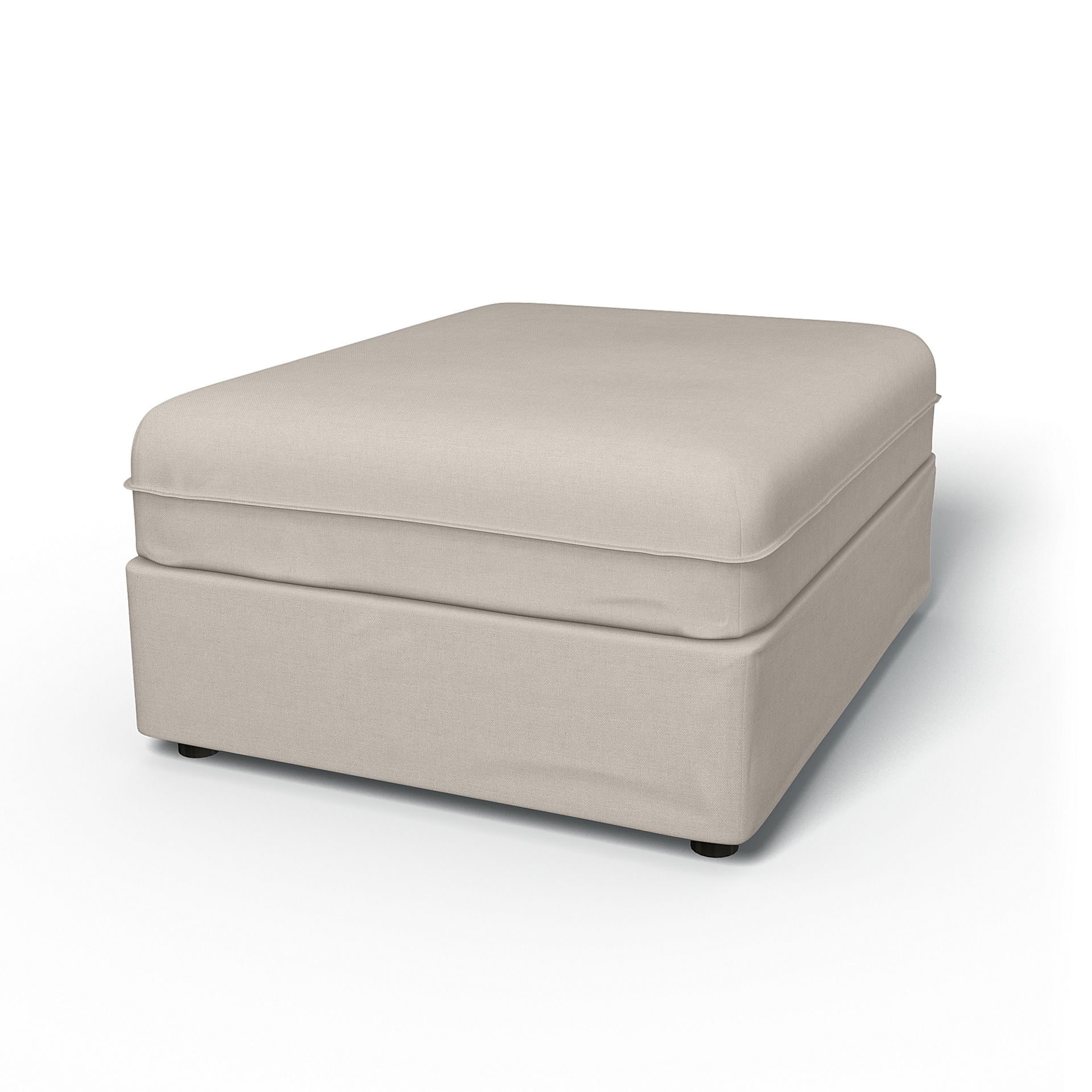 IKEA - Vallentuna Seat Module Cover 80x100cm 32x39in, Chalk, Linen - Bemz