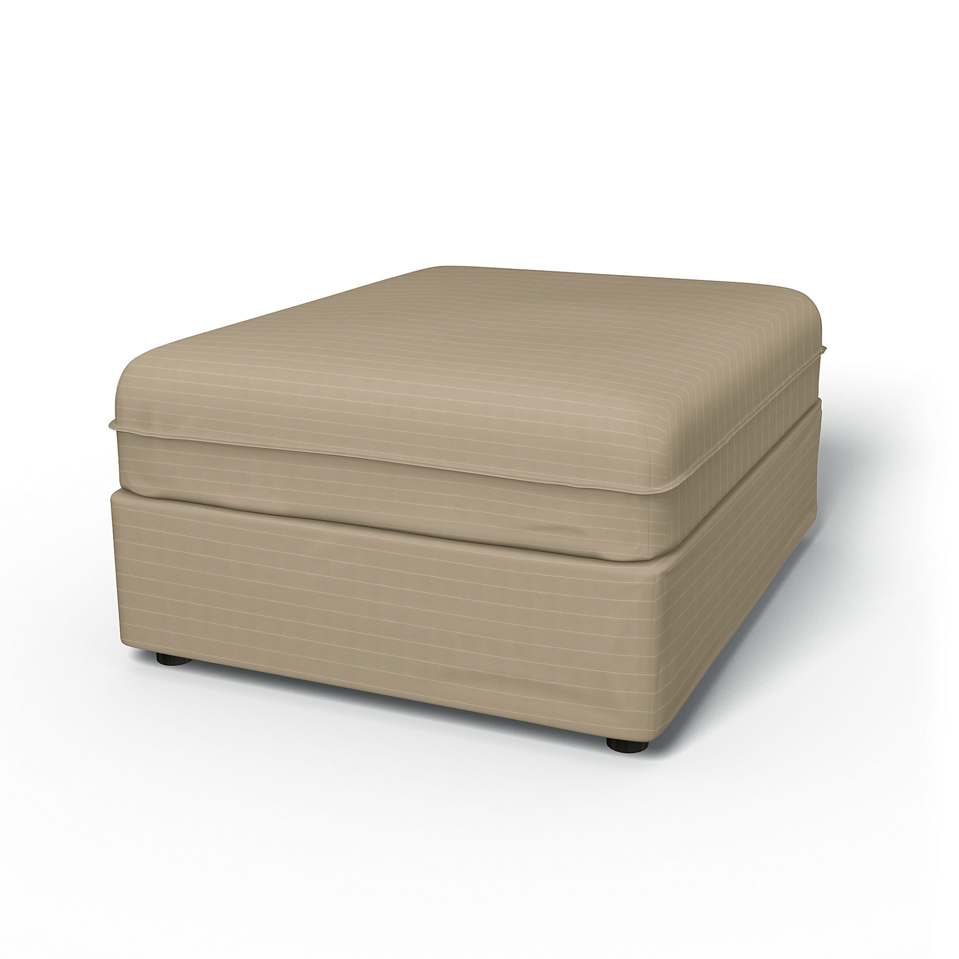 IKEA - Vallentuna Seat Module Cover 80x100cm 32x39in, Oyster, Velvet - Bemz