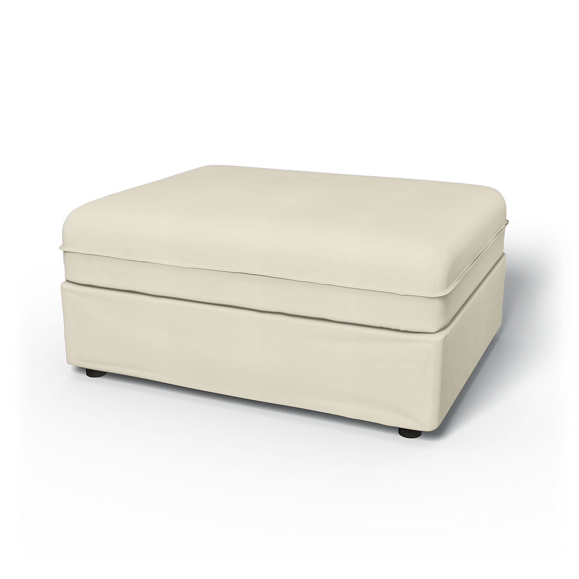 IKEA - Vallentuna Seat Module Cover 100x80cm 39x32in, Tofu, Cotton - Bemz