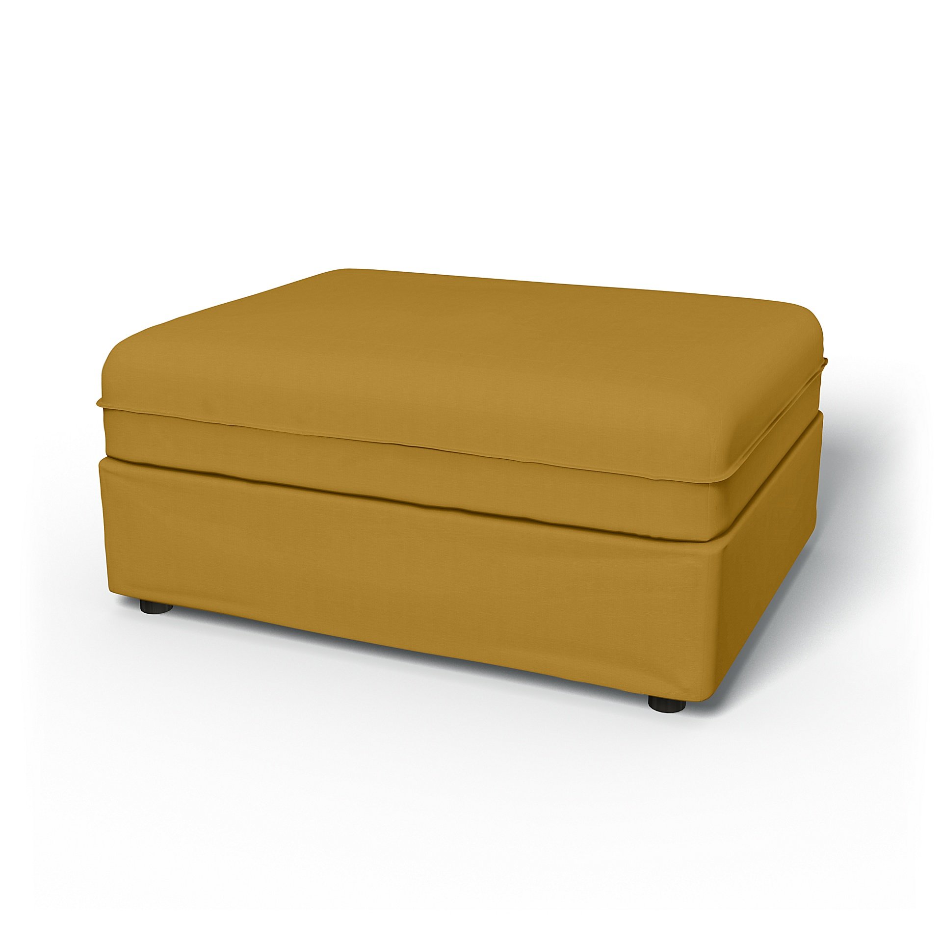IKEA - Vallentuna Seat Module Cover 100x80cm 39x32in, Honey Mustard, Cotton - Bemz