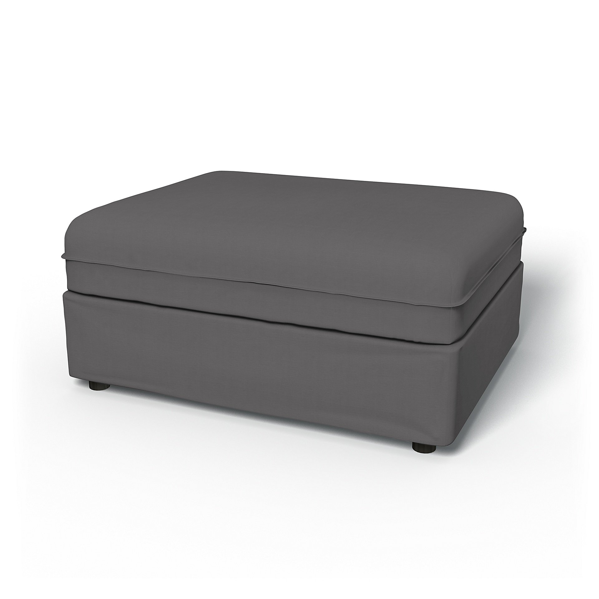 IKEA - Vallentuna Seat Module Cover 100x80cm 39x32in, Smoked Pearl, Cotton - Bemz