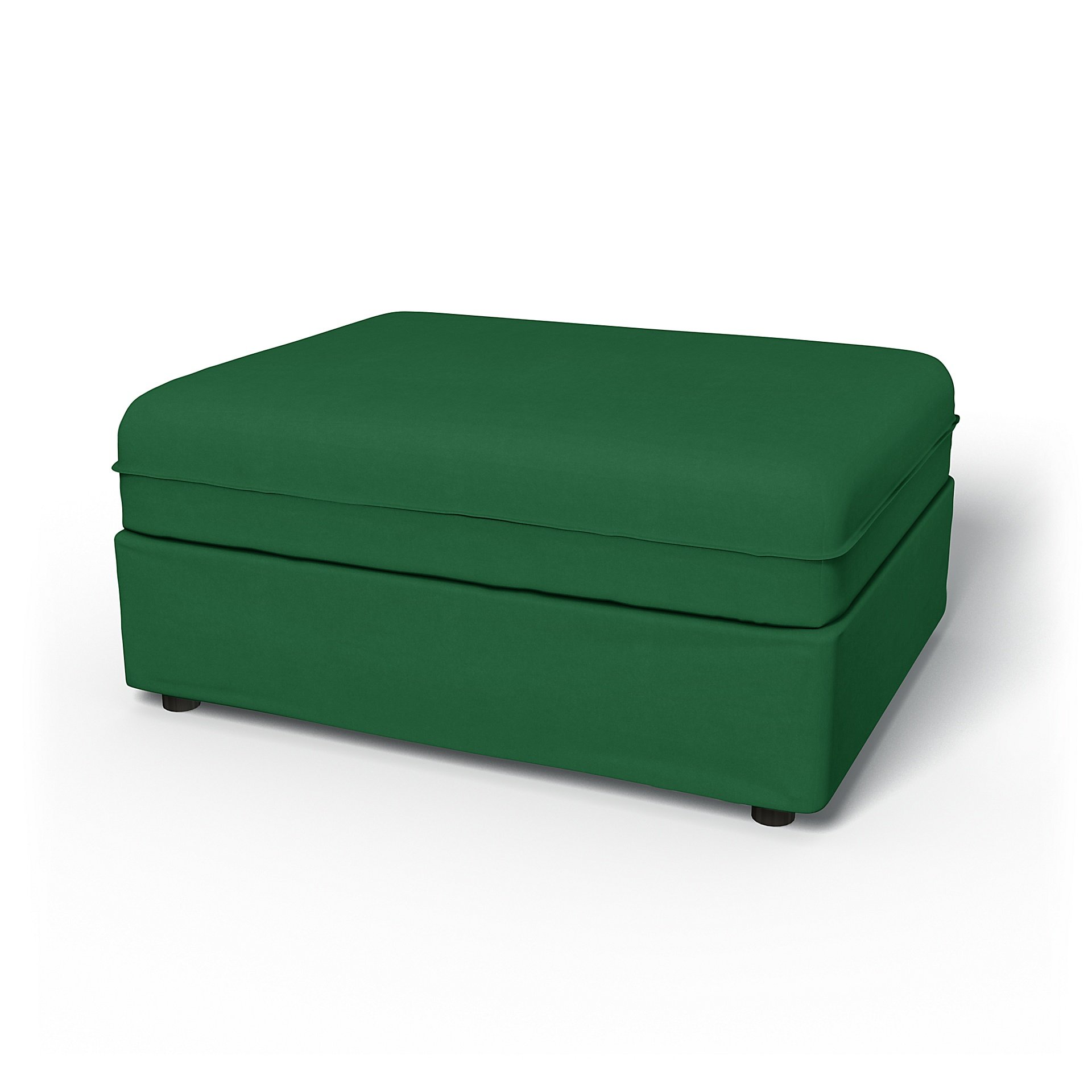 IKEA - Vallentuna Seat Module Cover 100x80cm 39x32in, Abundant Green, Velvet - Bemz
