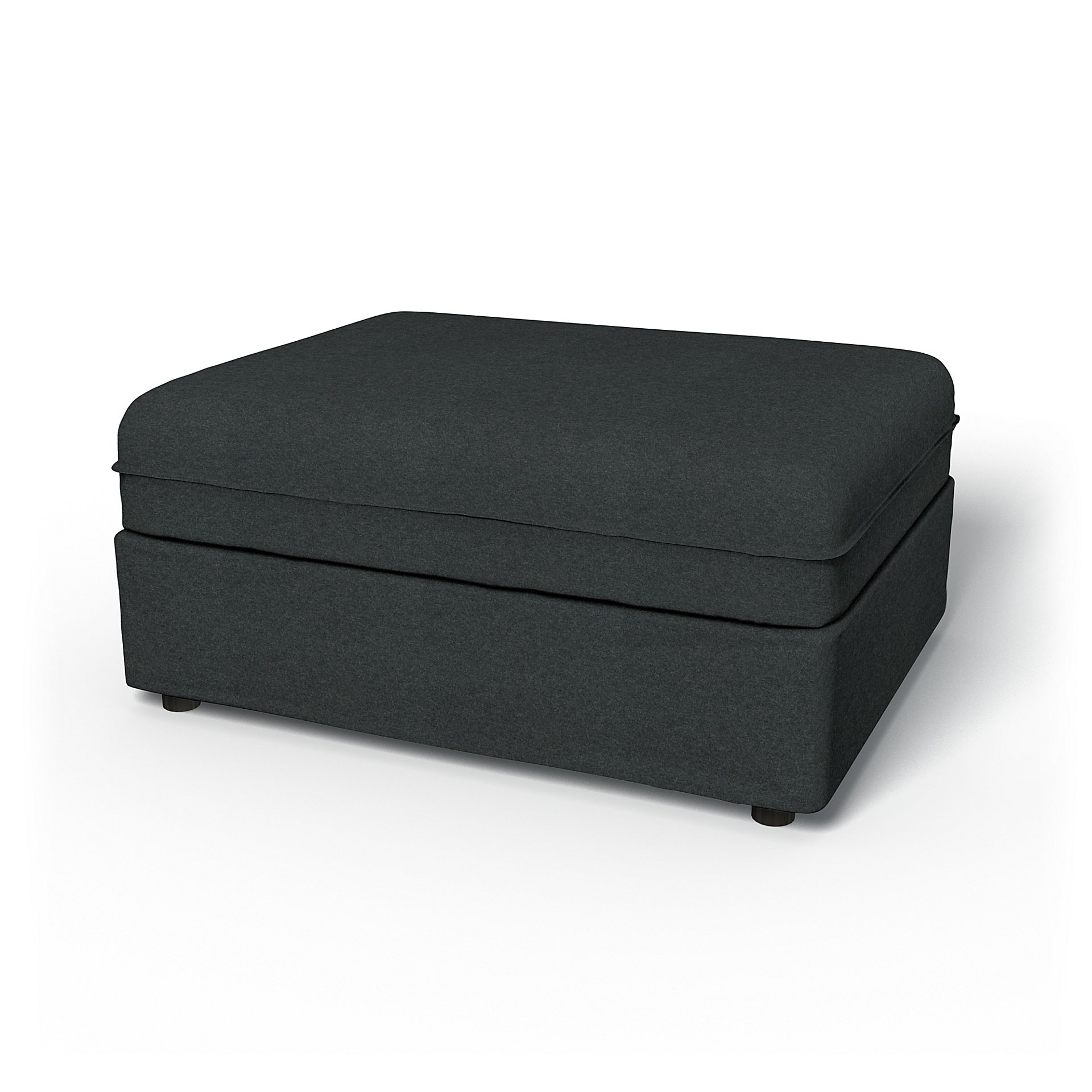 IKEA - Vallentuna Seat Module Cover 100x80cm 39x32in, Stone, Wool - Bemz