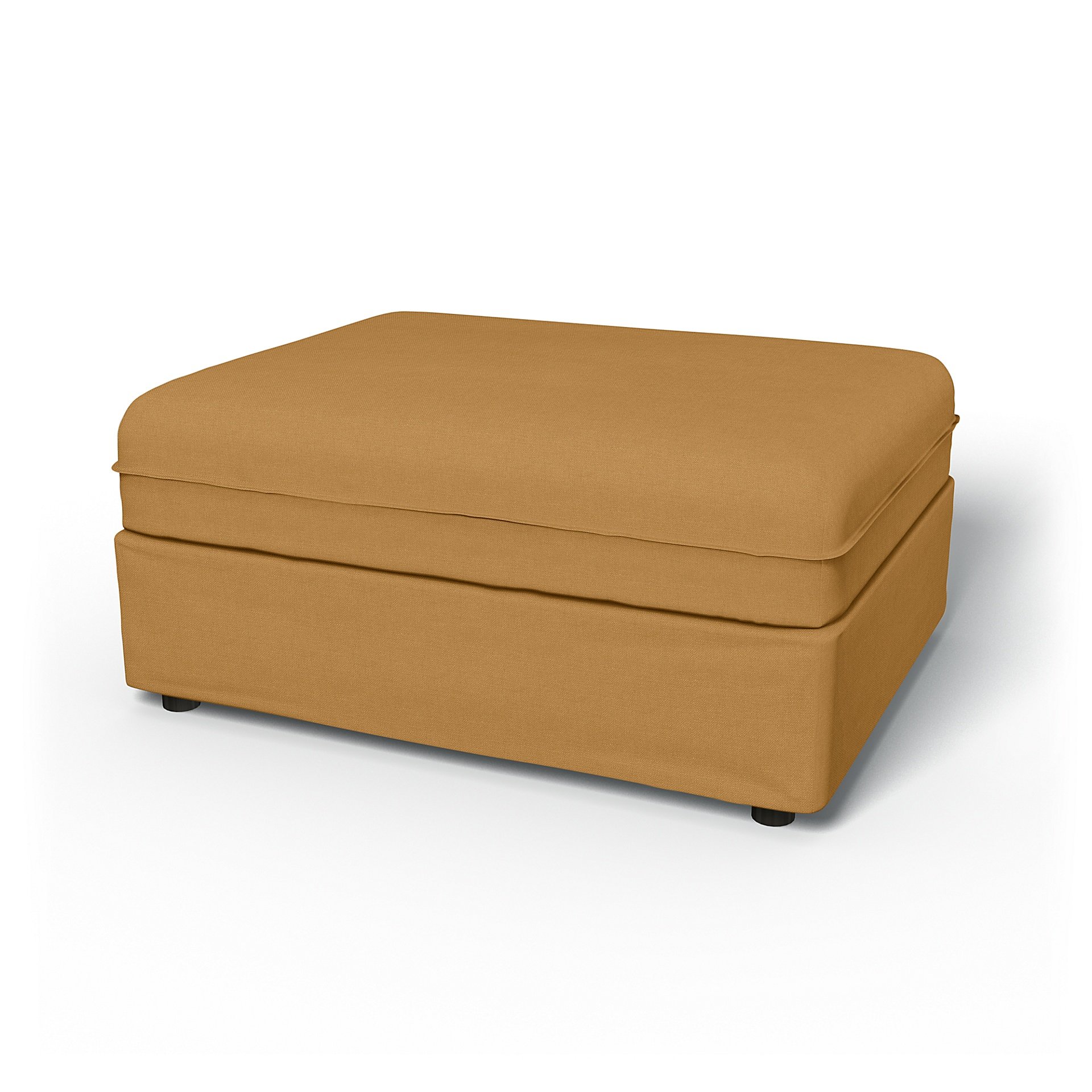 IKEA - Vallentuna Seat Module Cover 100x80cm 39x32in, Mustard, Linen - Bemz
