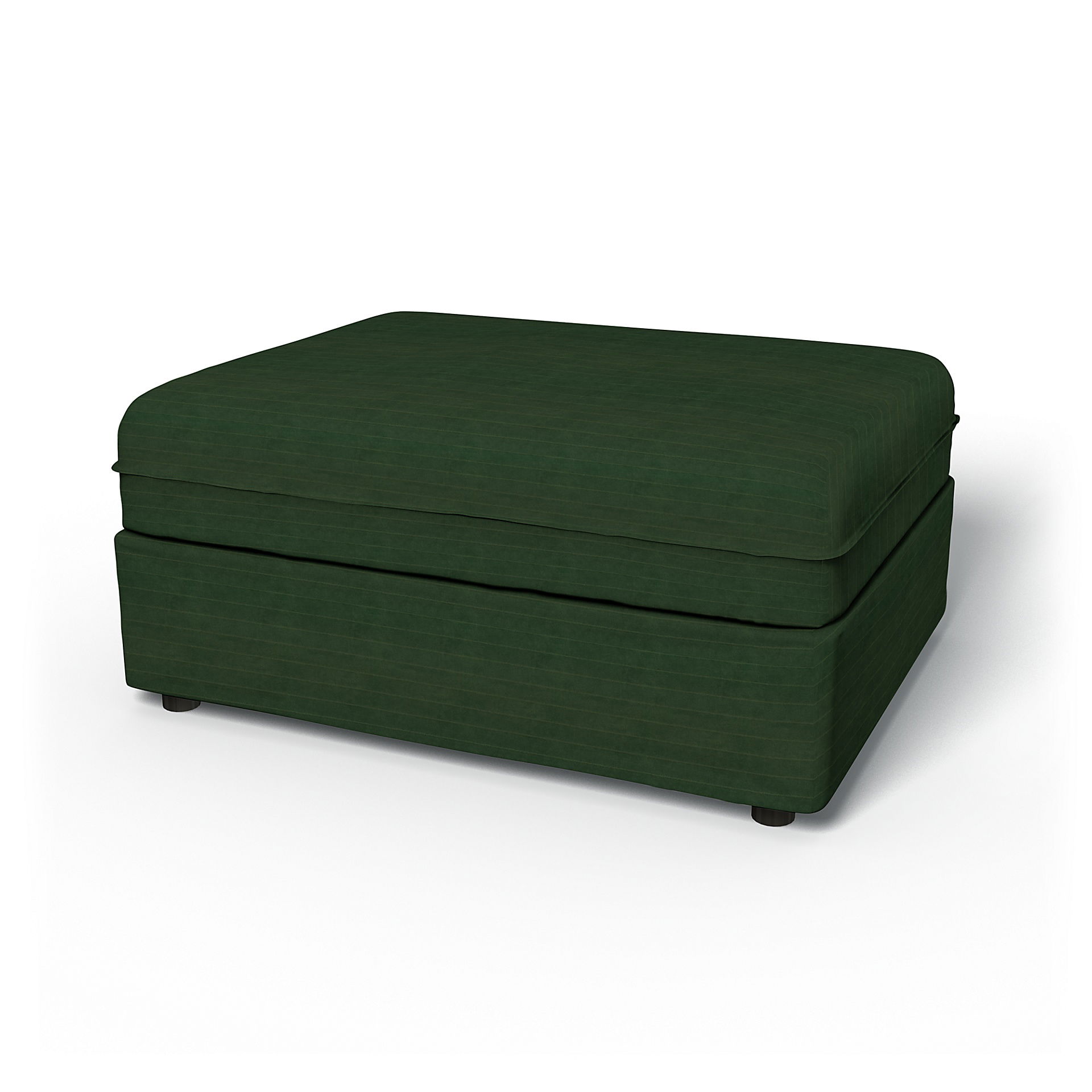 IKEA - Vallentuna Seat Module Cover 100x80cm 39x32in, Deep Green, BEMZ NATURE'S PALETTE COLLECTION - Bemz