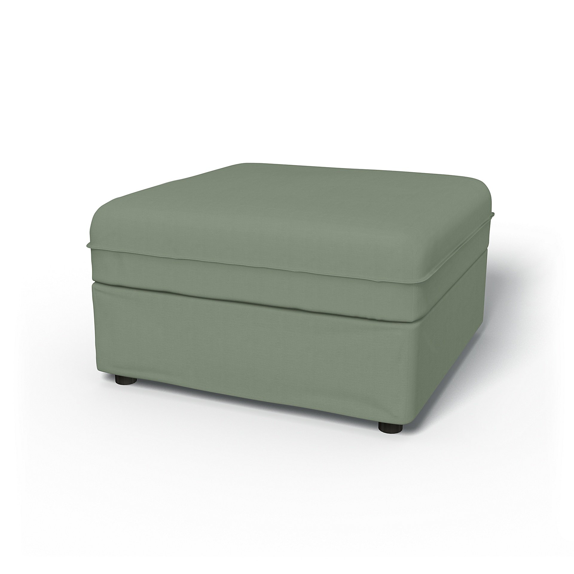 IKEA - Vallentuna Seat Module with Storage Cover 80x80cm 32x32in, Seagrass, Cotton - Bemz