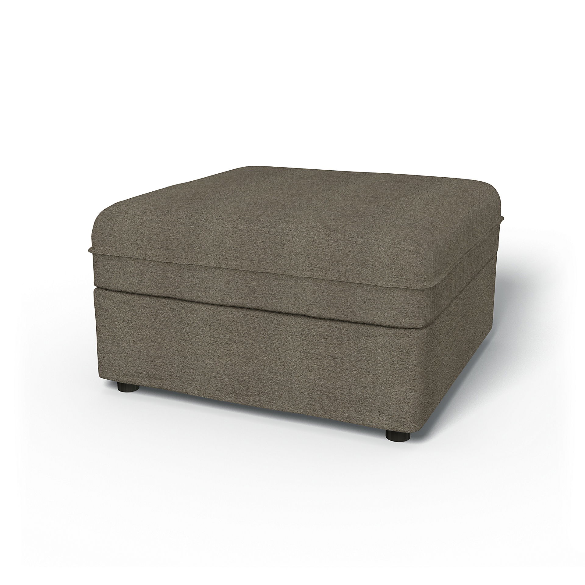 IKEA - Vallentuna Seat Module with Storage Cover 80x80cm 32x32in, Sand Beige, BEMZ NATURE'S PALETTE COLLECTION - Bemz
