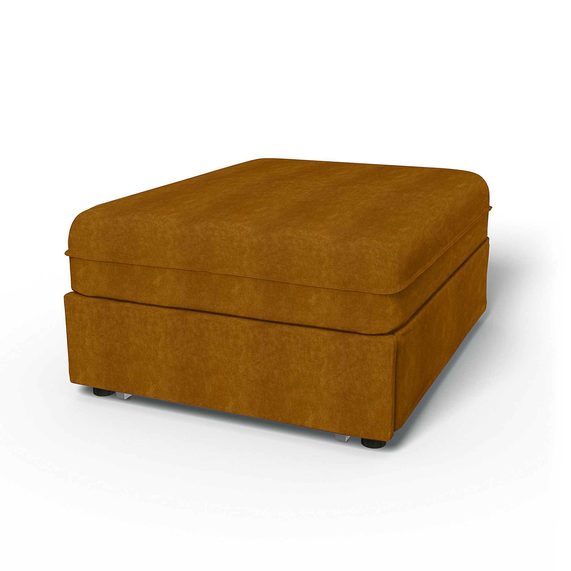 IKEA - Vallentuna Seat Module with Sofa Bed Cover 80x100cm 32x39in, Gold, BEMZ NATURE'S PALETTE COLLECTION - Bemz