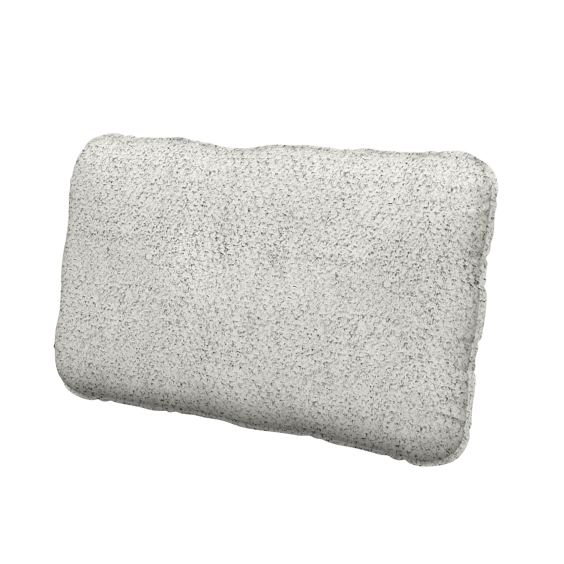 IKEA - Överdrag till Vallentuna Ryggplymå 40x75cm, Ivory, BOUCLÉ & TEXTUR - Bemz